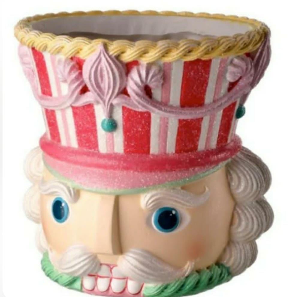 nutcracker vazo saksı decor