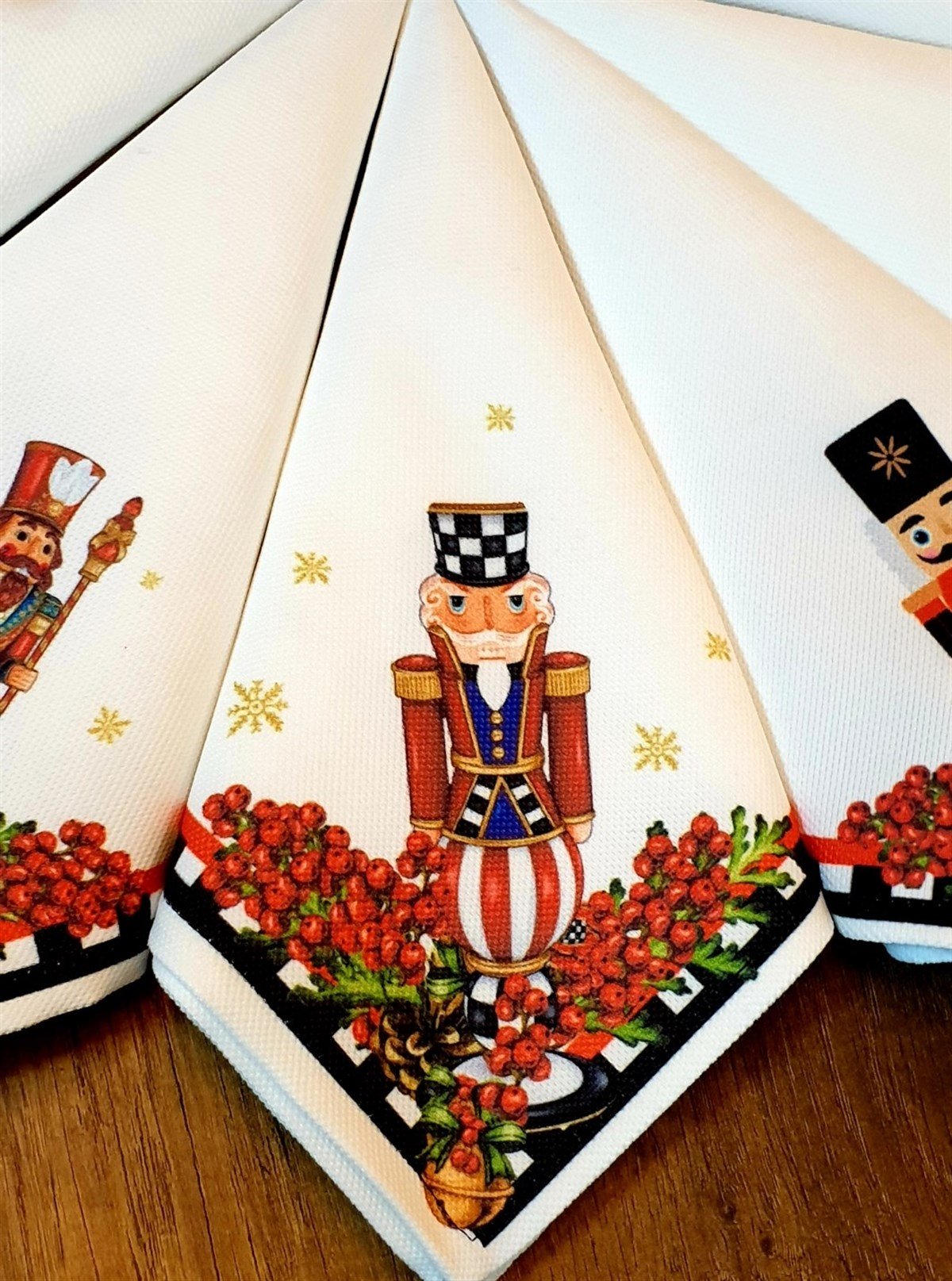 NUTCRACKER&CHRİSTMAS TOYS peçete 6 lı