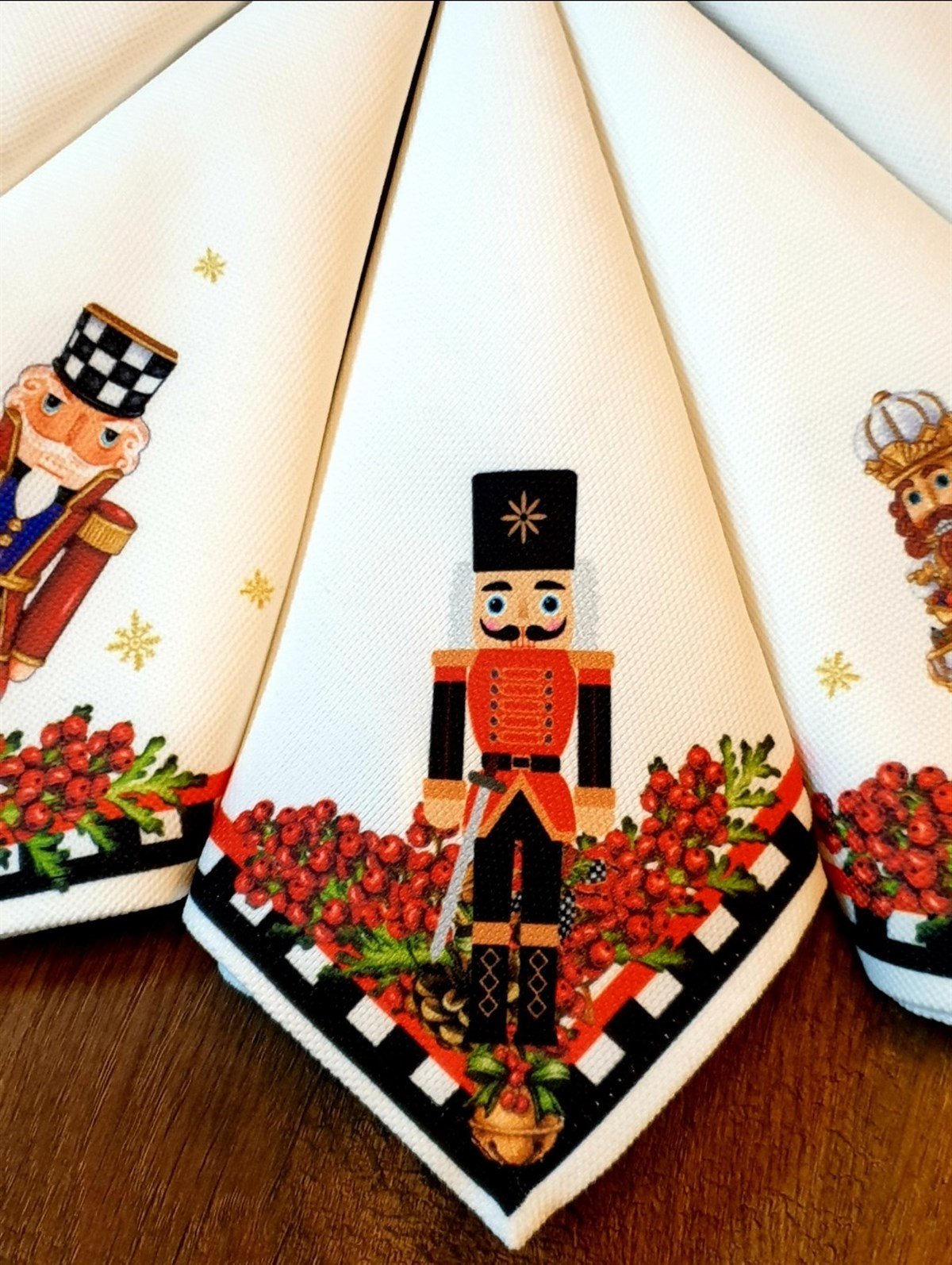 NUTCRACKER&CHRİSTMAS TOYS peçete 6 lı