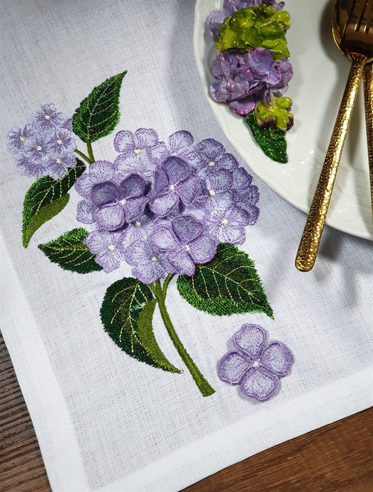 ORTANCA AMERİCAN SERVİS LİLA