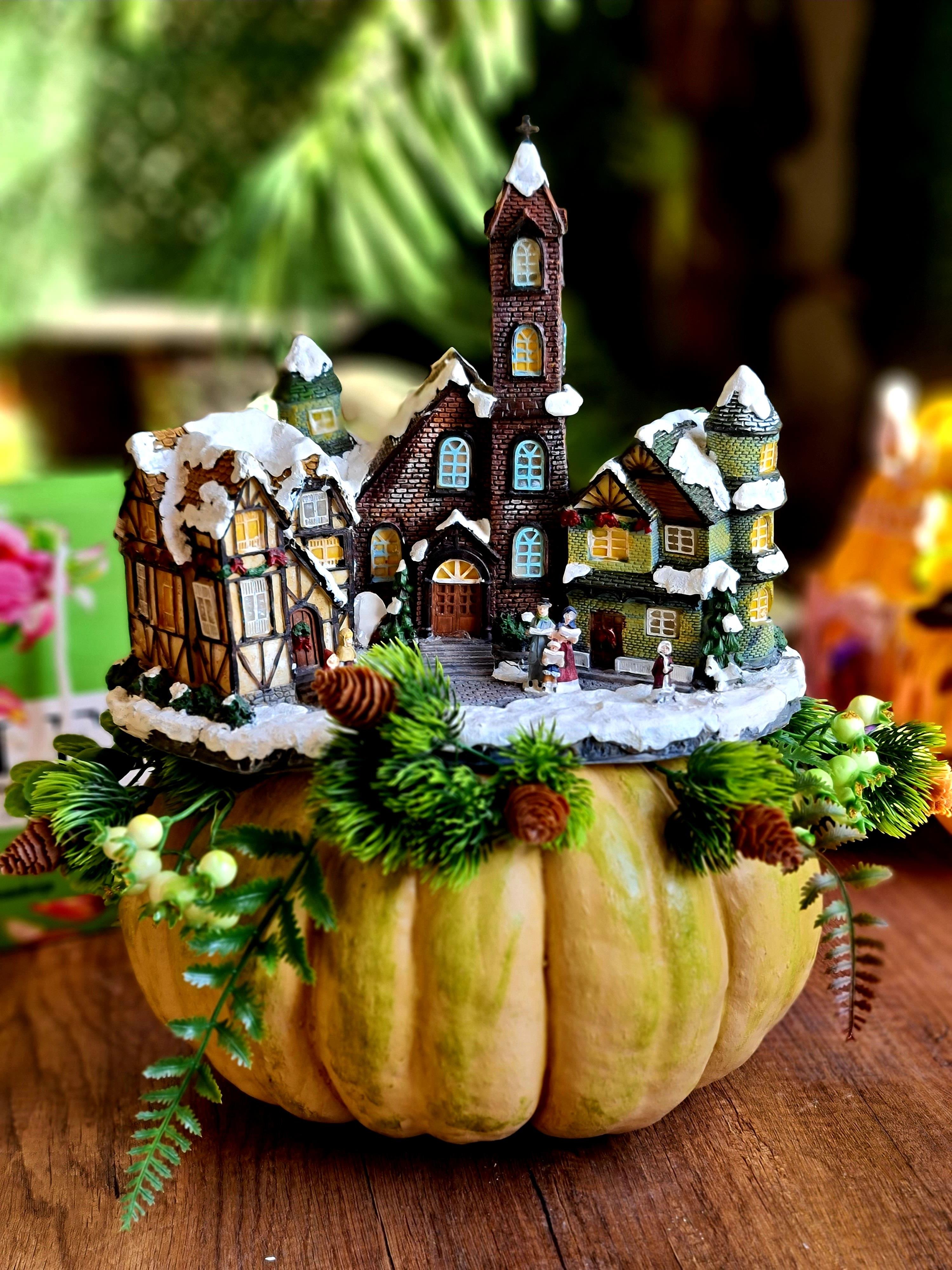 pumpkin house 45 cm