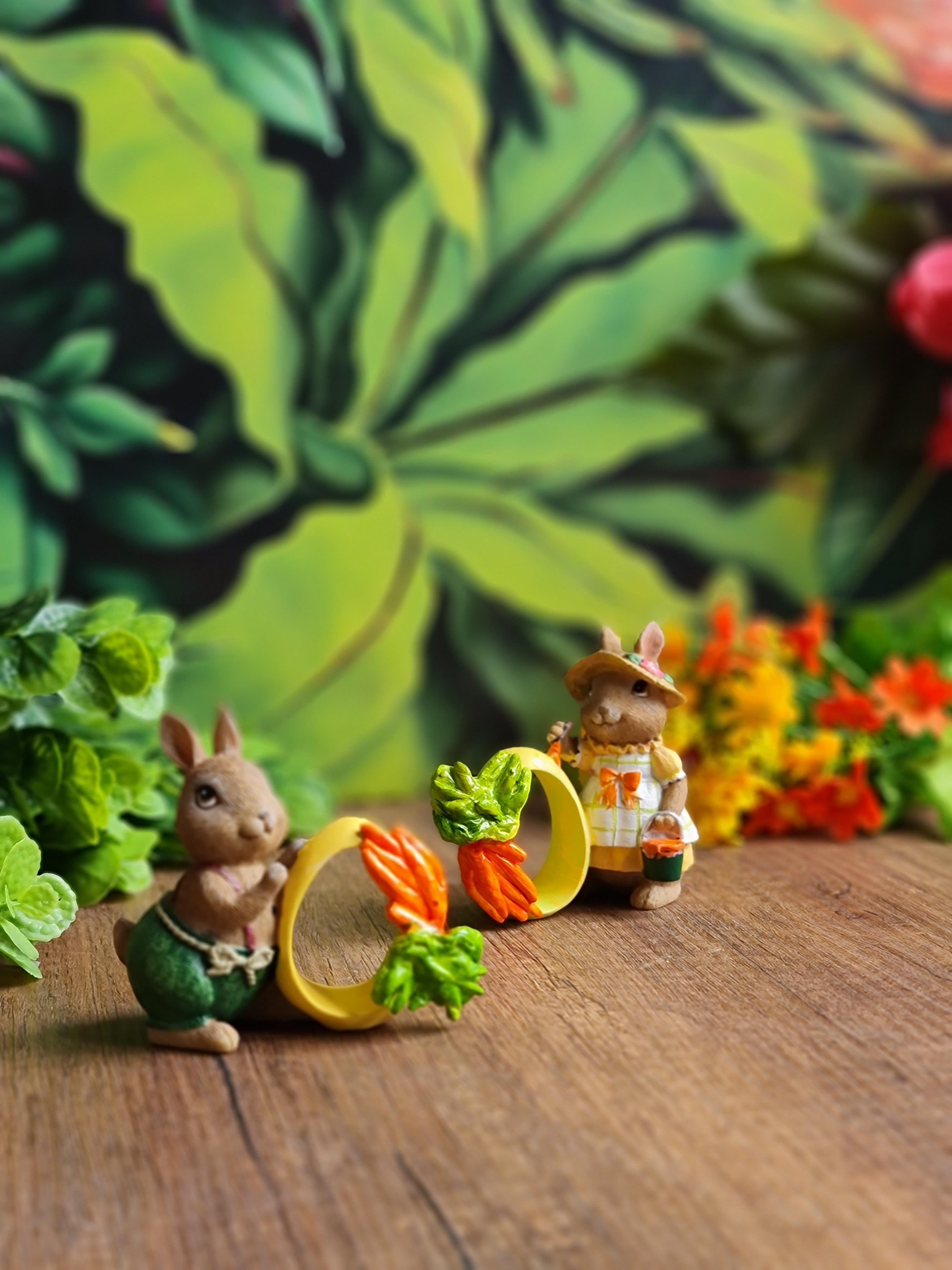 Rabbit 2 li peçete halkası