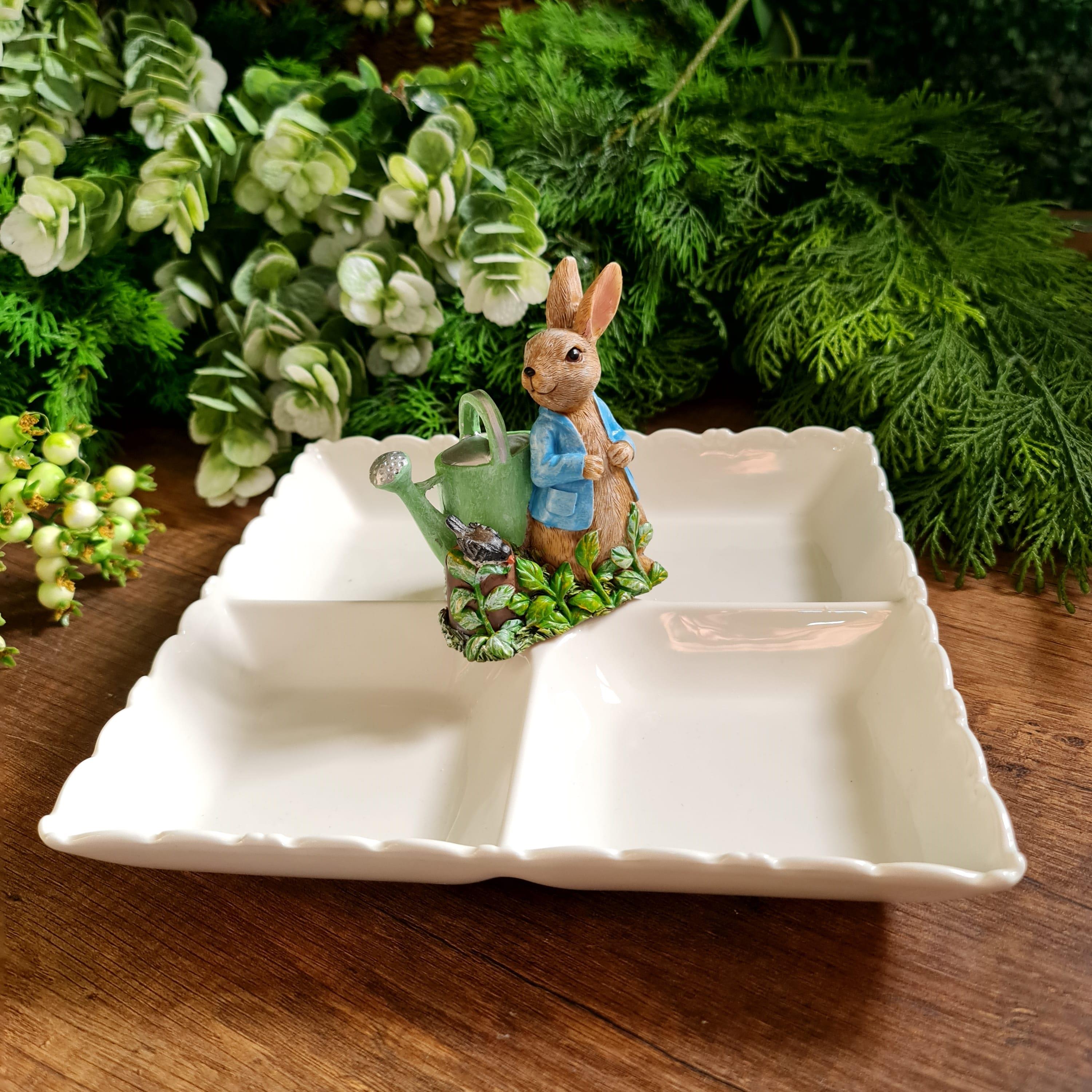 Rabbit 4 bölmeli kahvaltılık