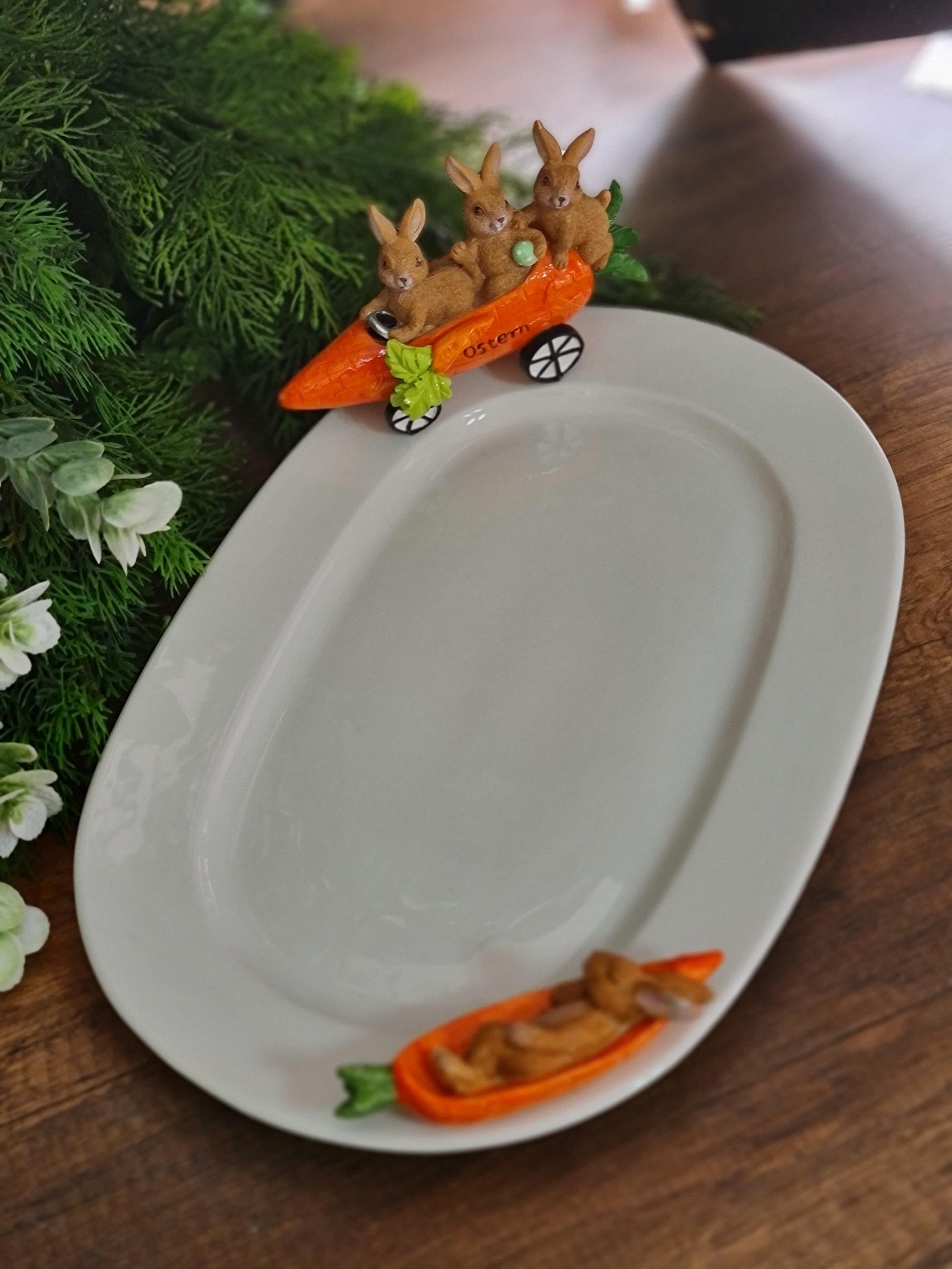 Rabbit car kayık 40 cm tabak