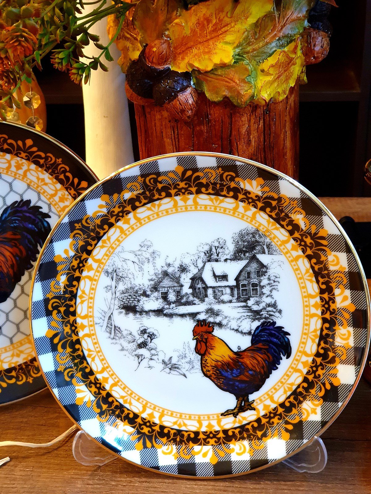 ROOSTERS TABAK KARELİ 23 CM