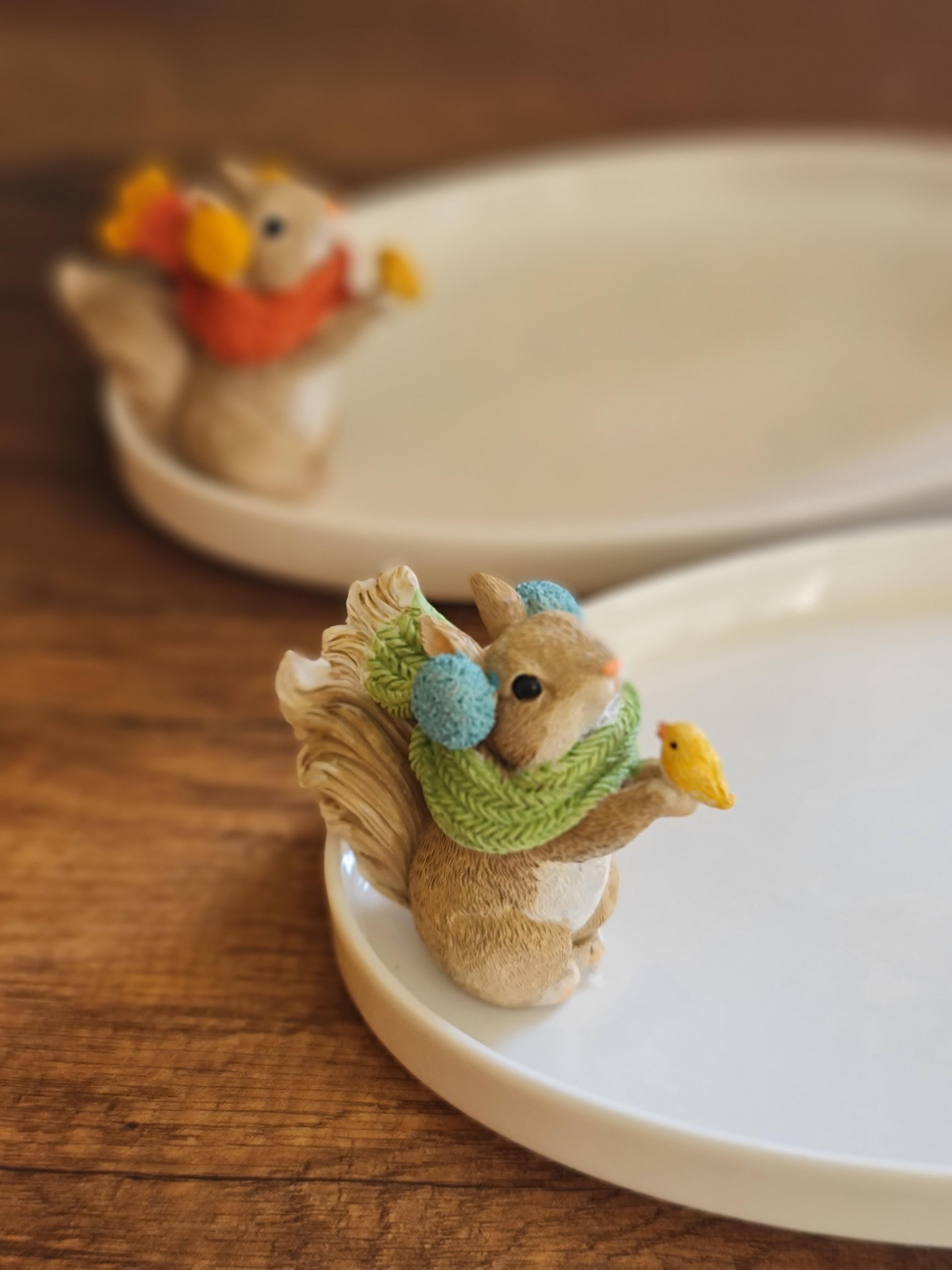 sincap yeşil oval sunum tabağı