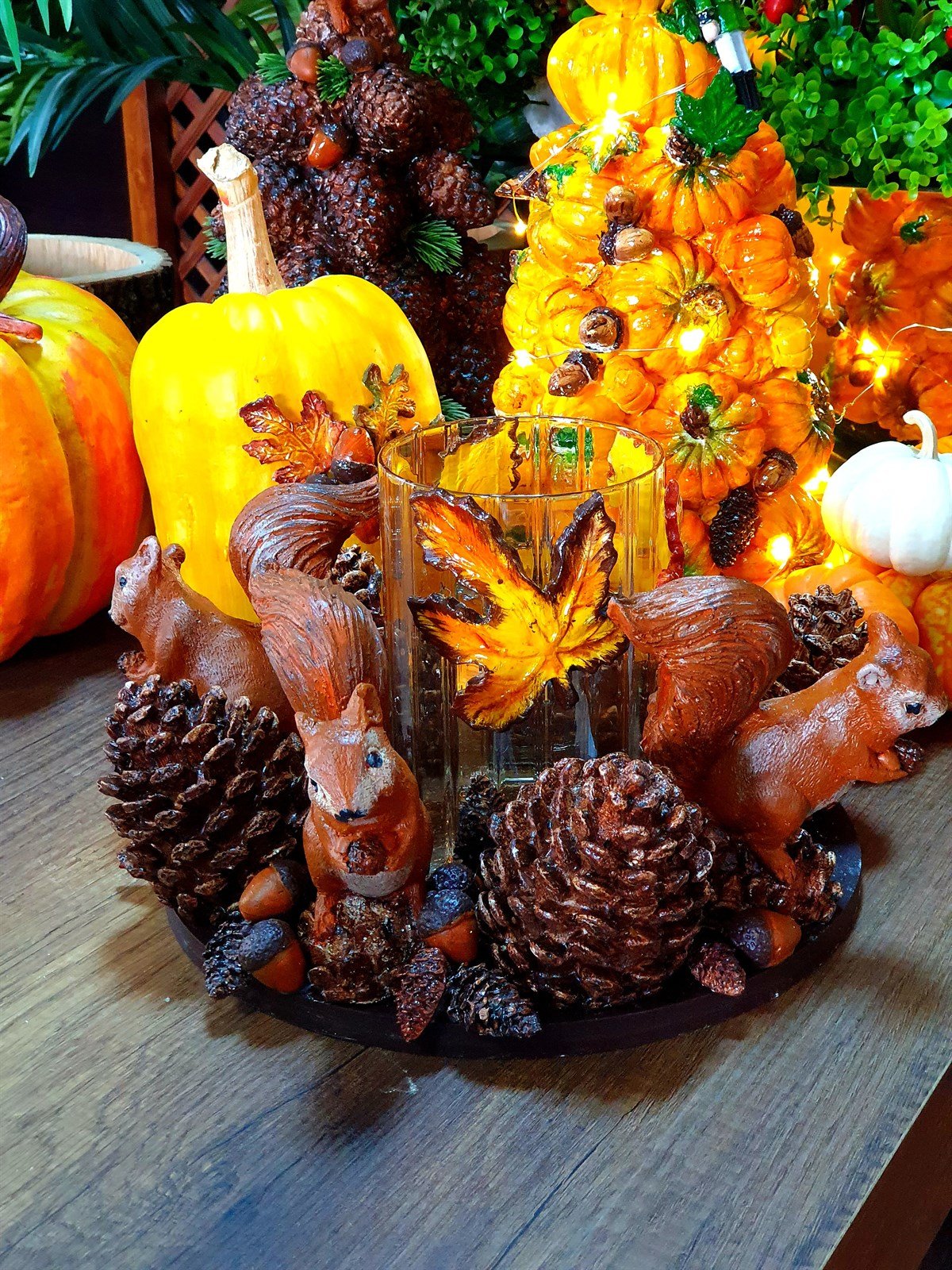 squirrel ayaklı mumluk 29 cm