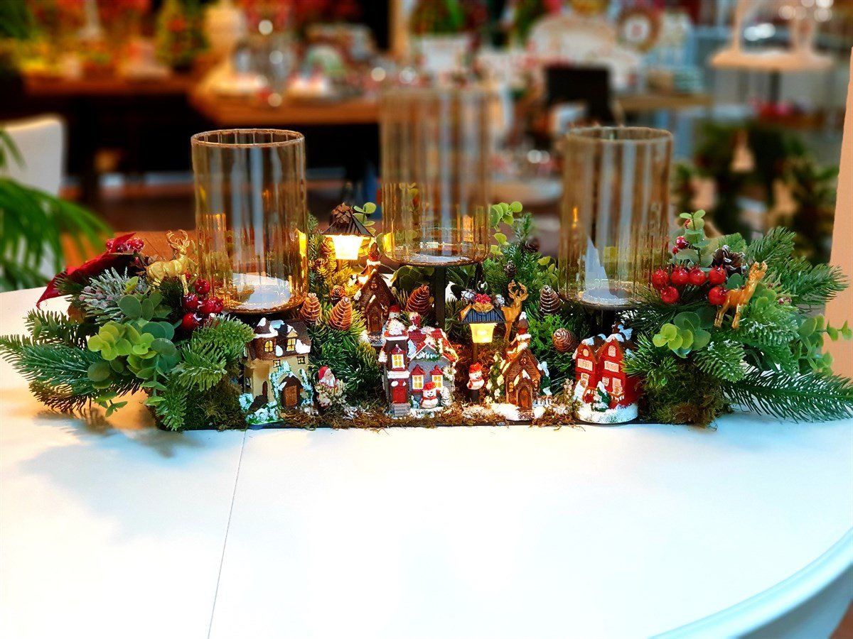 The North Pole Christmas Village mumluk decor 70 cm