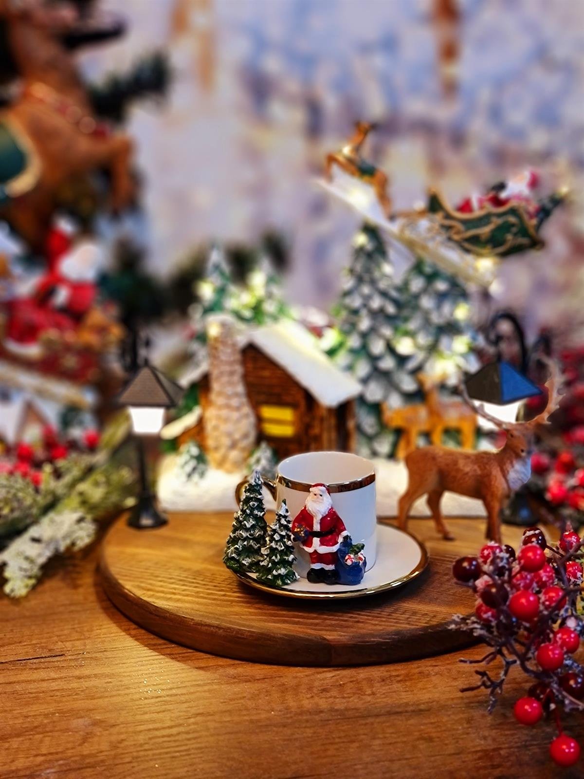 The NorthPole Santa kahve fincanı