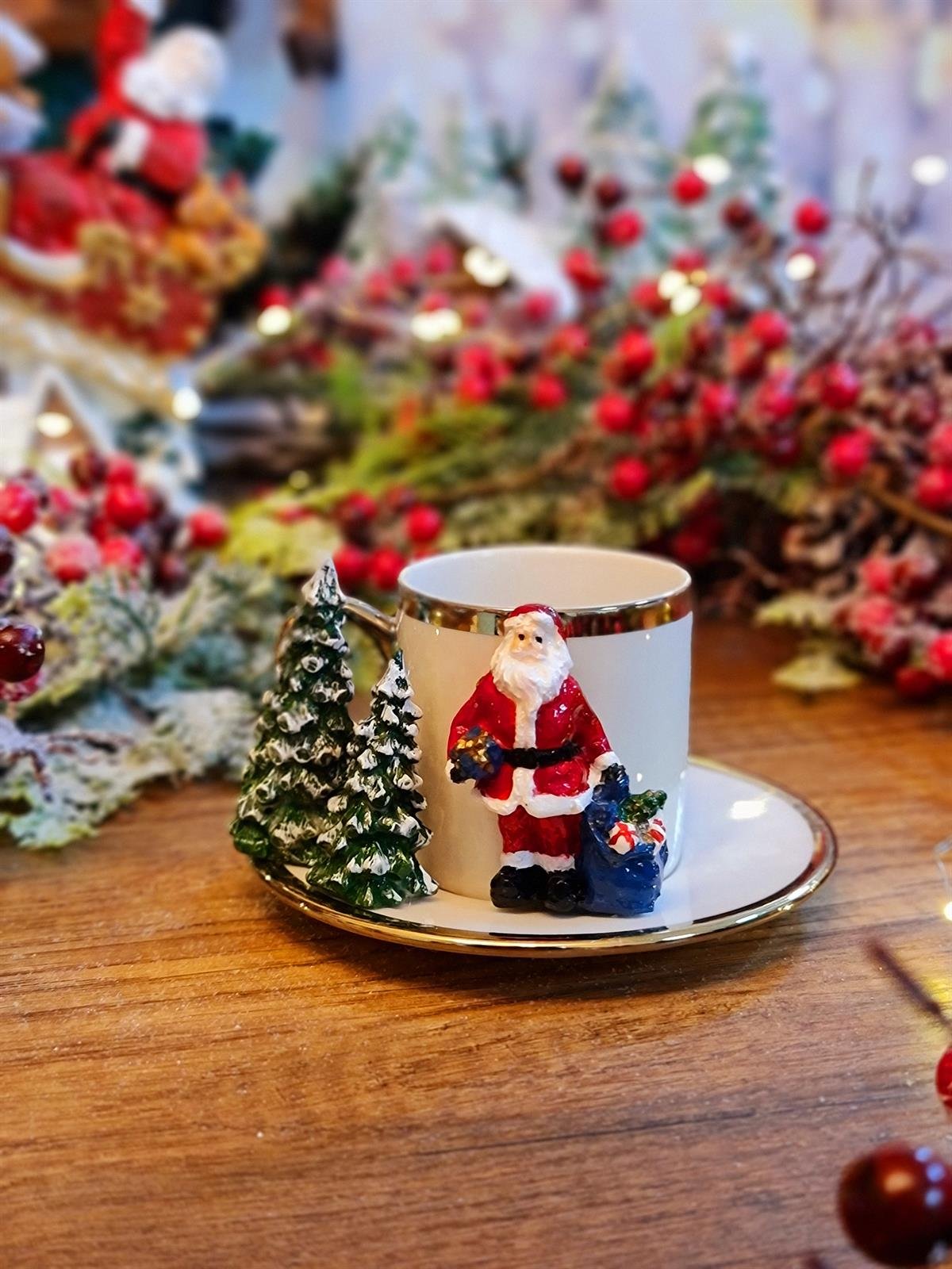 The NorthPole Santa kahve fincanı