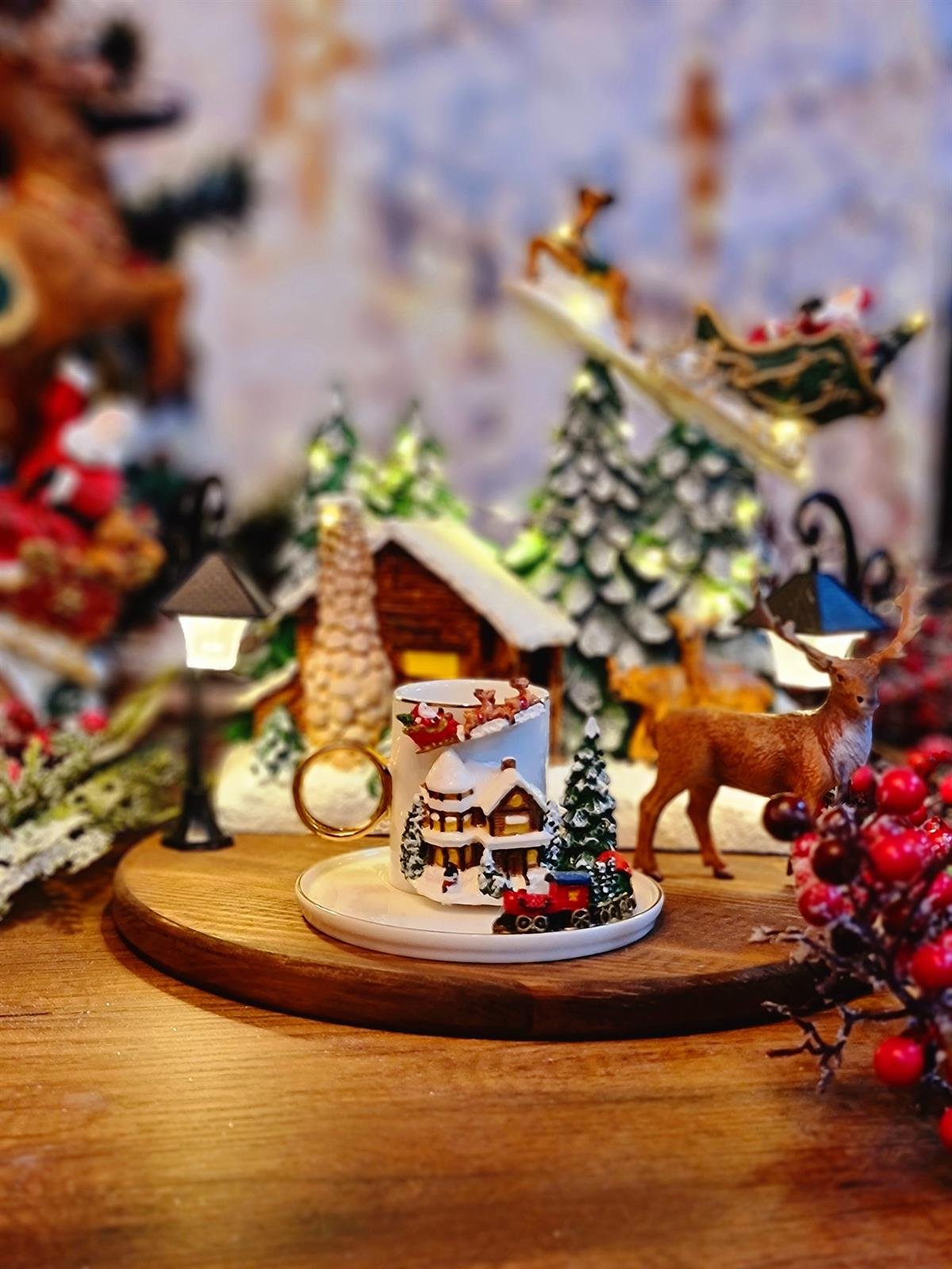 The NorthPole Village kahve fincanı