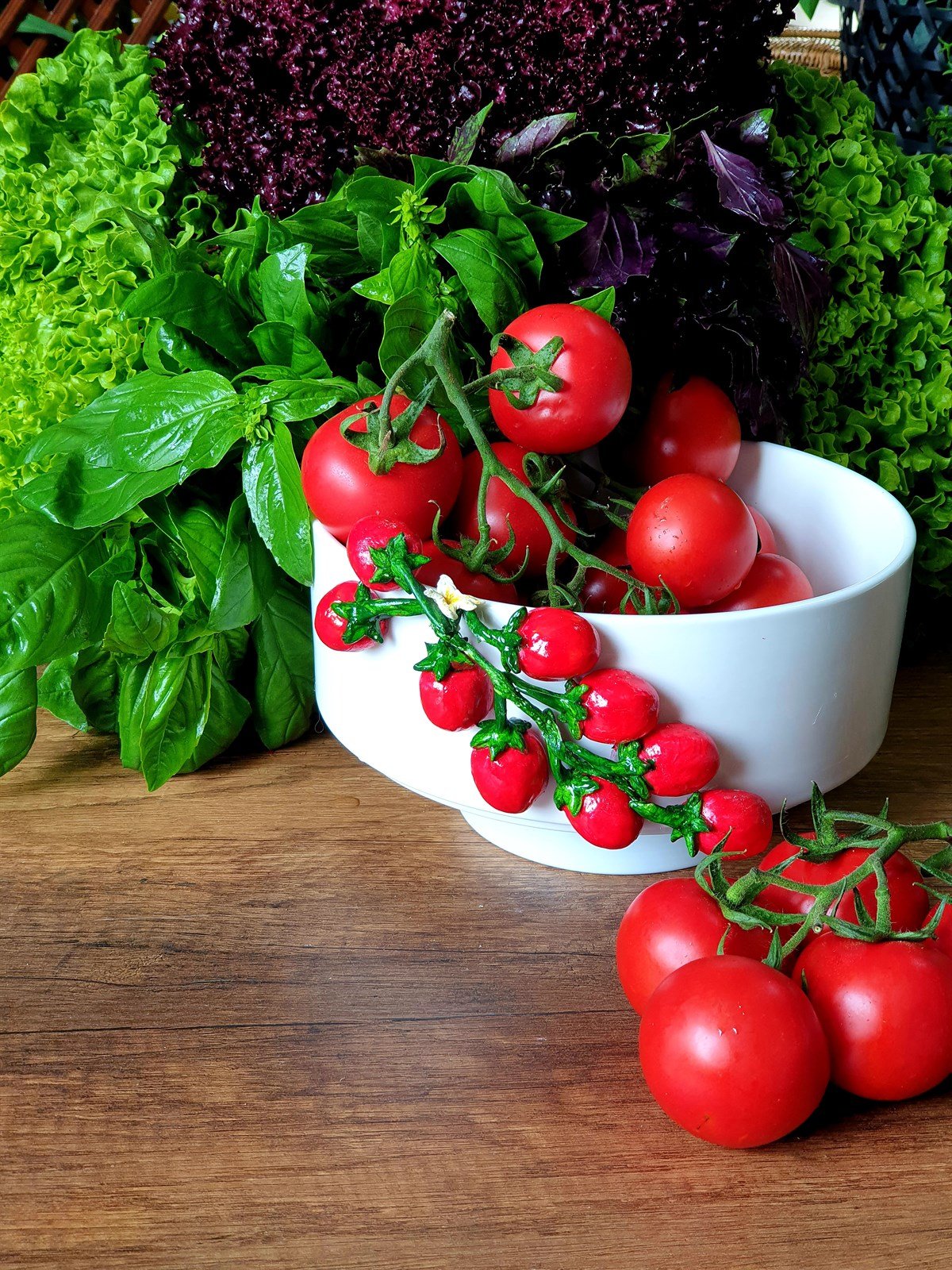 tomatoes ayaklı kase 22 cm