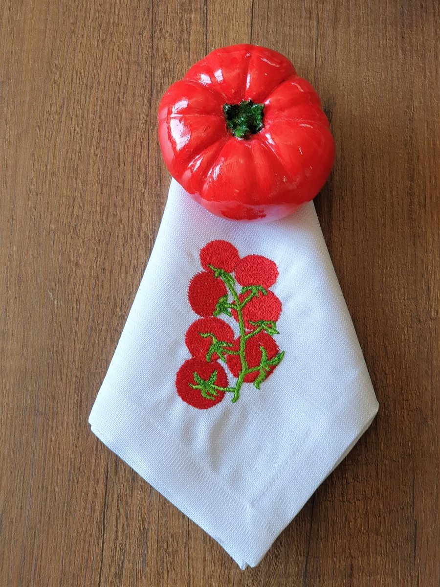 tomatos masa,peçete süsü