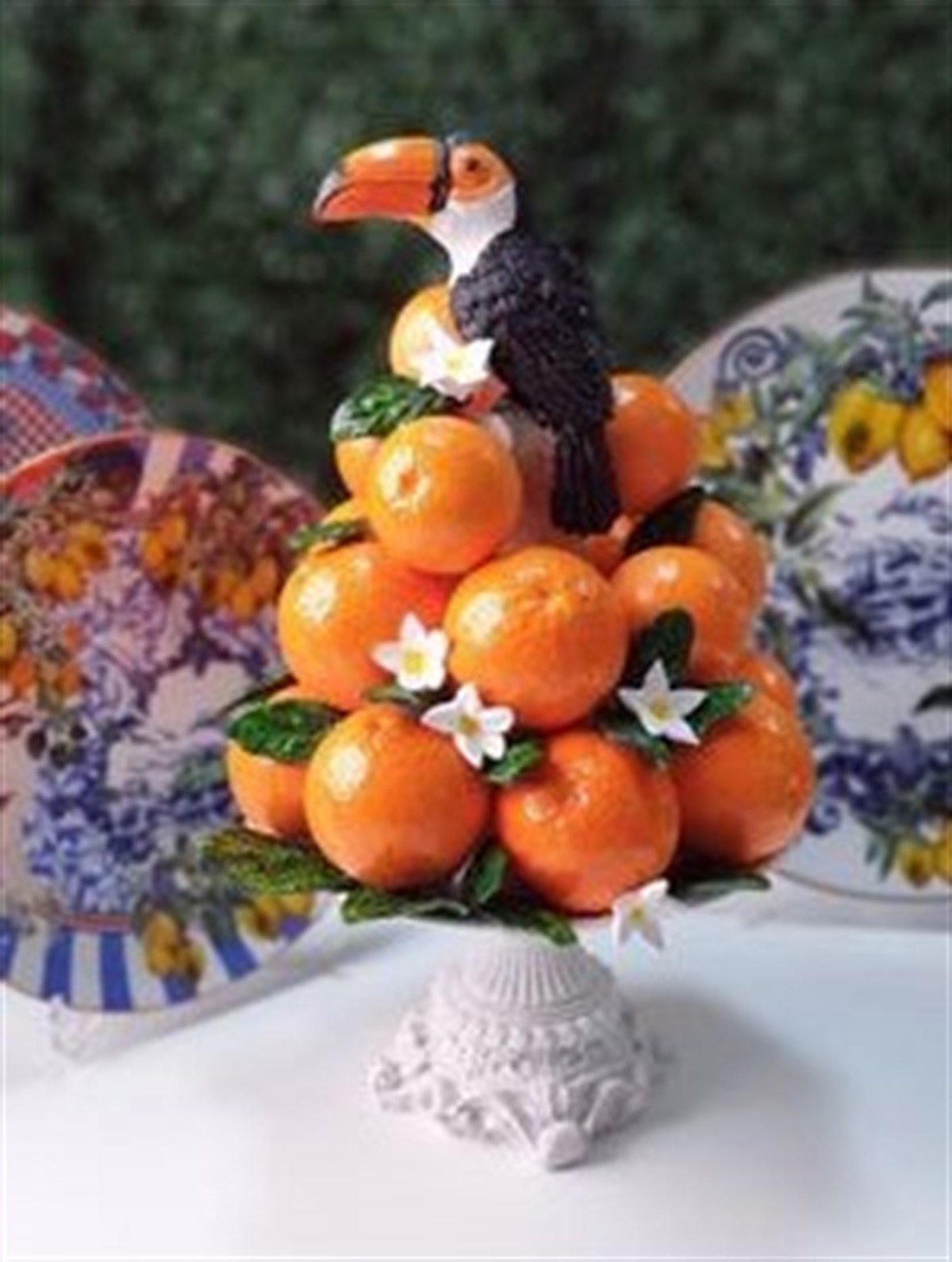 toucan portakal ağacı