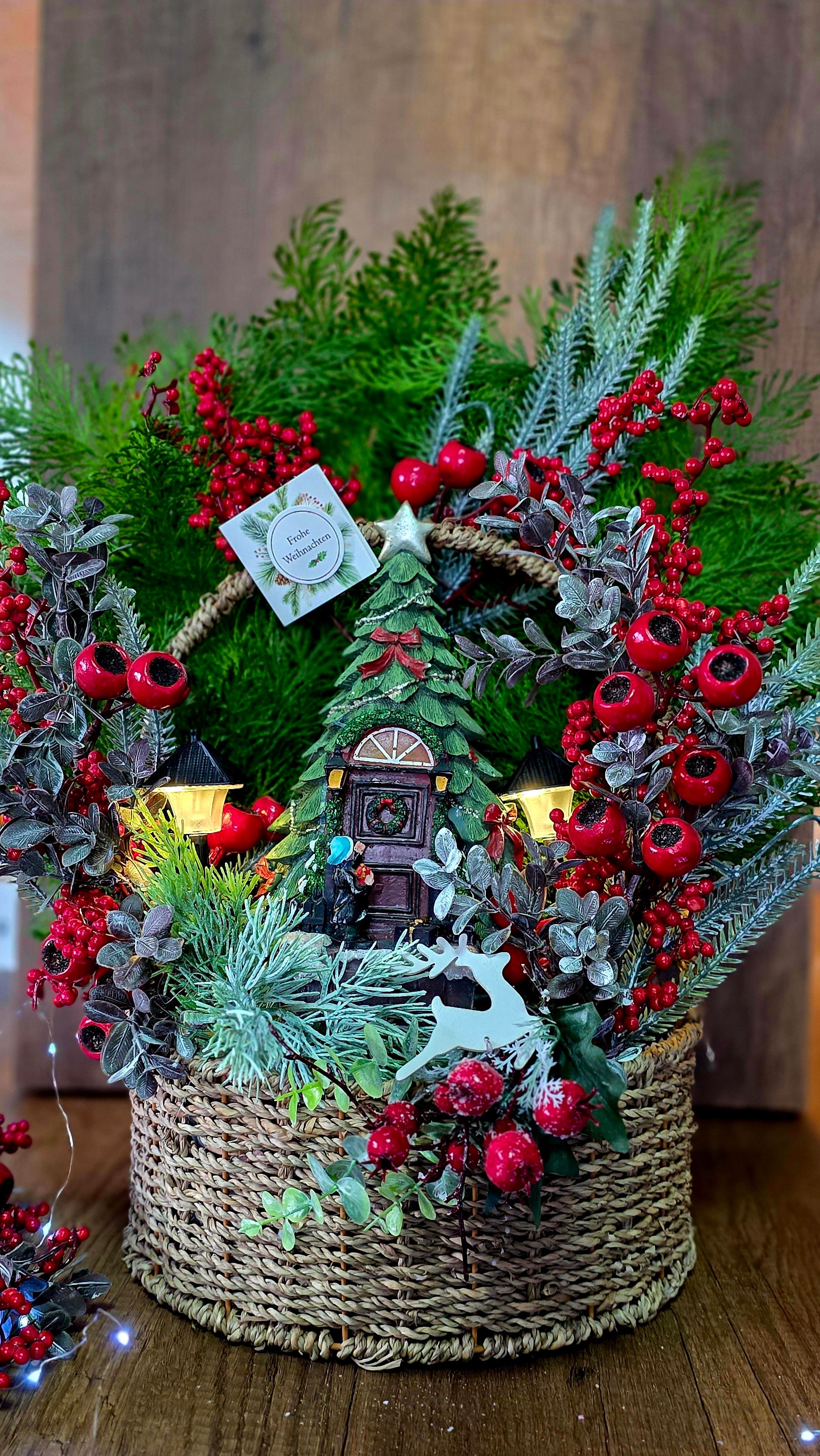 X-mas kapılı ağaç decor