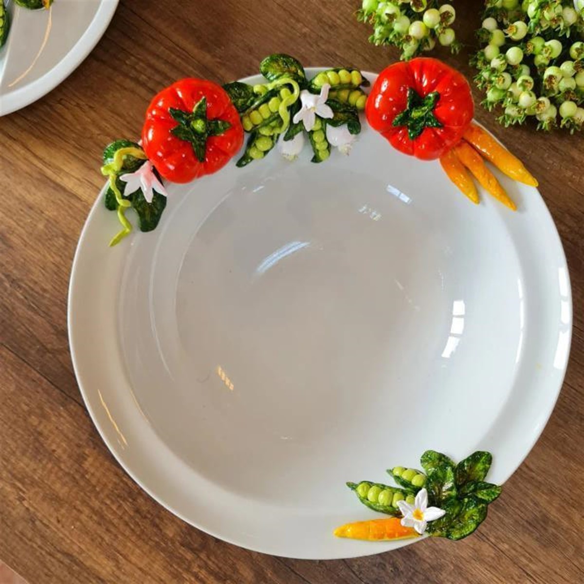 yuvarlak salata servis 35 cm