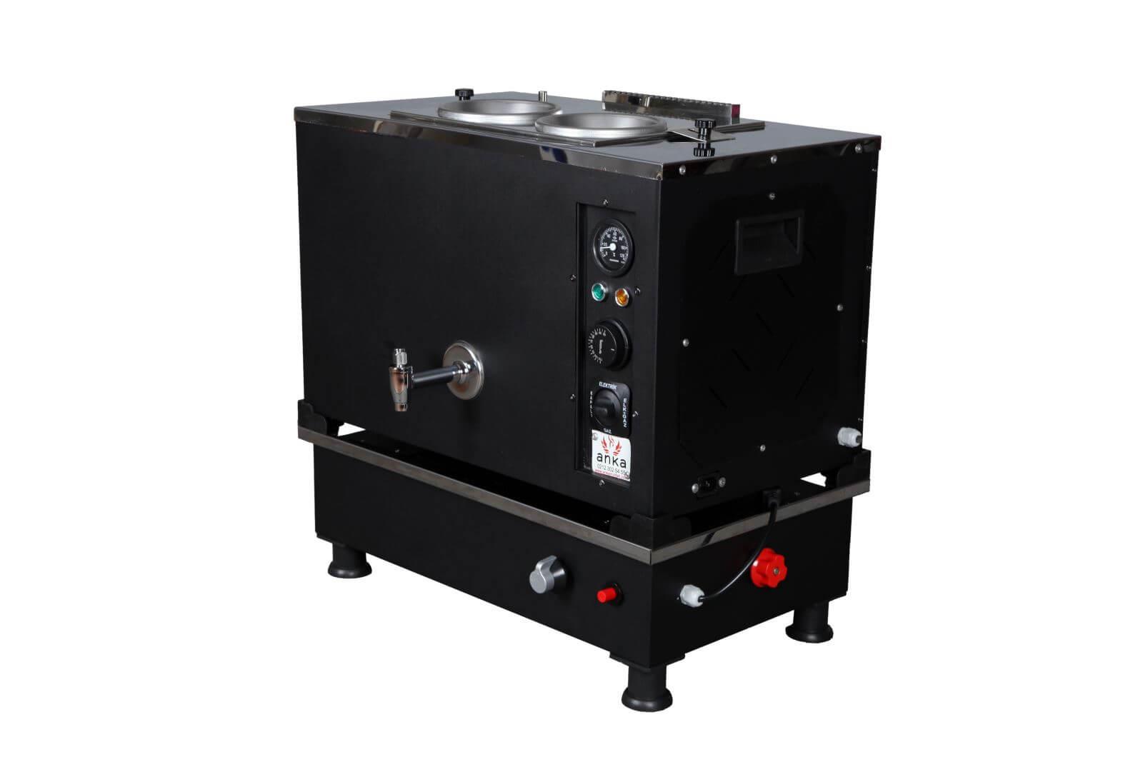 Anka 2 Demlikli Black Pro Kompakt Otomatik Elektirikli Ve Gazlı Çay MakinesiAnkaANK.BPKO2