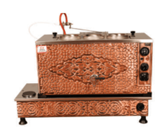 Anka 3 Demlikli Bakır Turbo Elektrikli Full Otomatik Çay KazanıAnkaANKA.BTE3