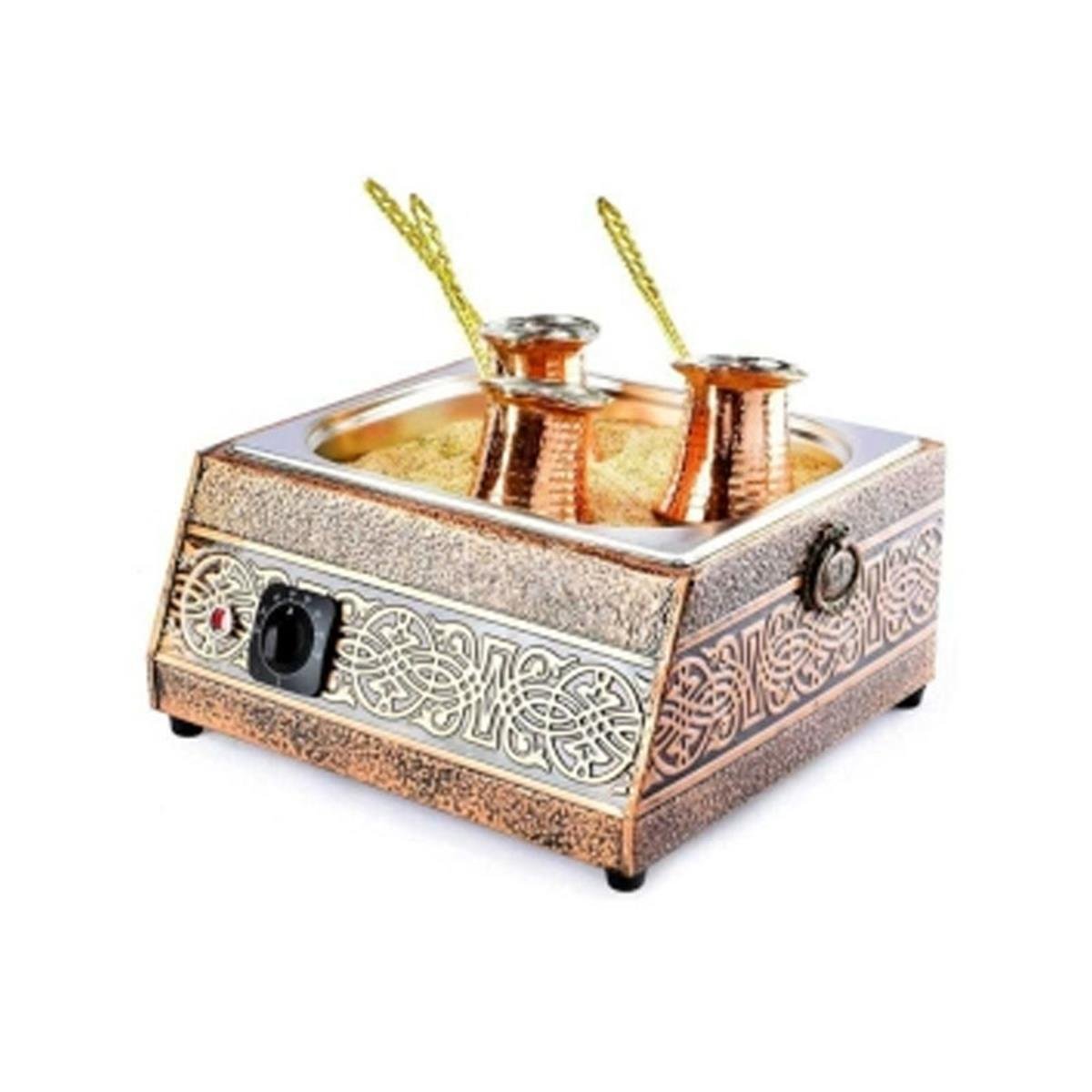 Anka Bakır Kumda Kahve Makinesi 50X35X25 cm