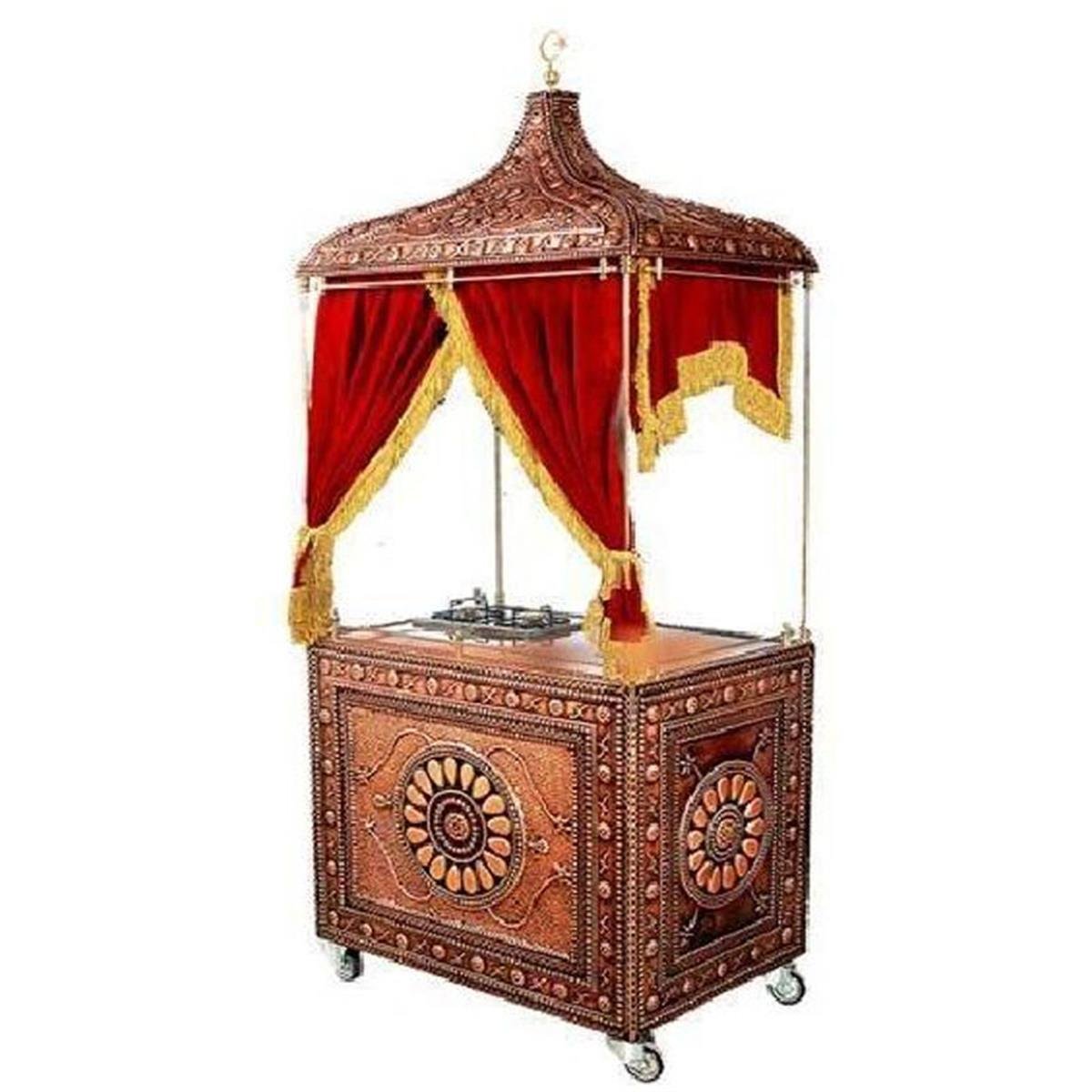 Anka Kumda Kahve Sunum Standı 60X60 cm