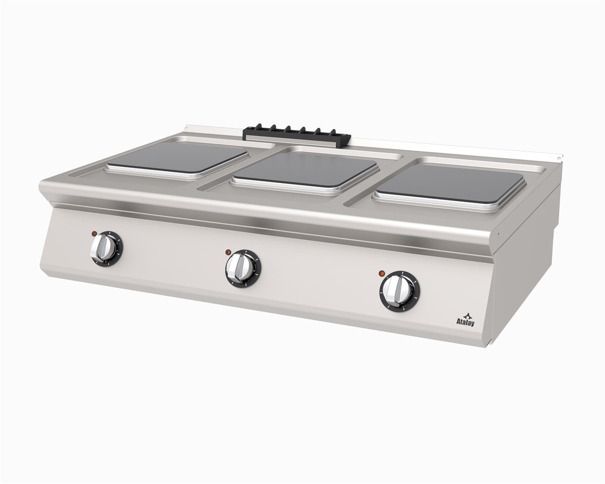 Atalay AEO-1273-1k-Hot Star Elektrikli Ocak 6 Plateli Set Üstü 120x73x30 