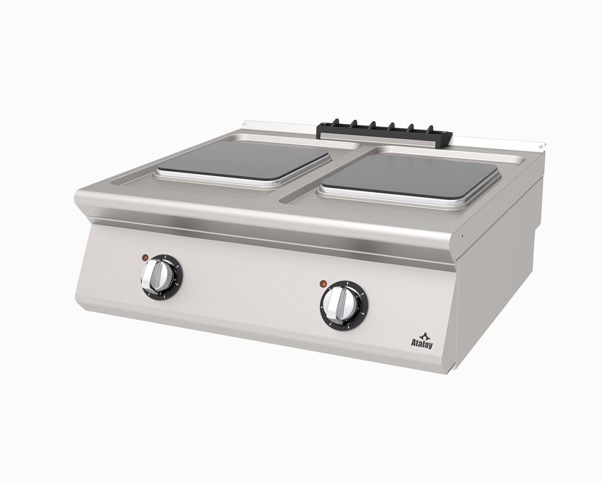 Atalay AEO-873-k-HOT Star Elektrikli Ocak 4 Plateli Set Üstü 80x73x30