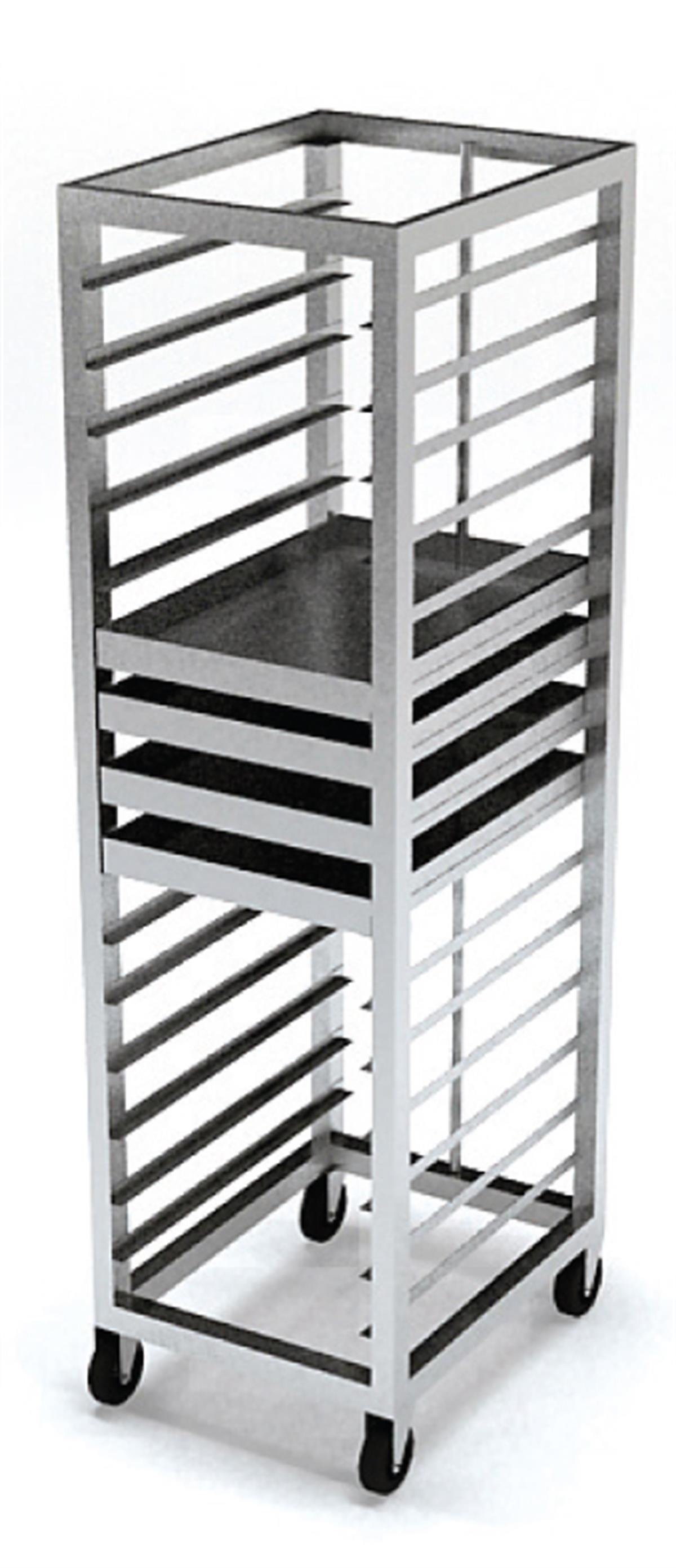 Atalay ATA-4060/15 Tepsi Taşıma Arabası 15 Tepsili 40x60 