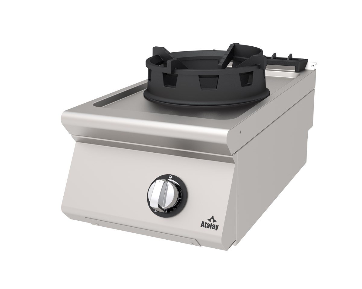 Atalay AWO-473 Wok Ocak Tekli Set Üstü Gazlı LPG ve Ce Belgeli 40x73x30 