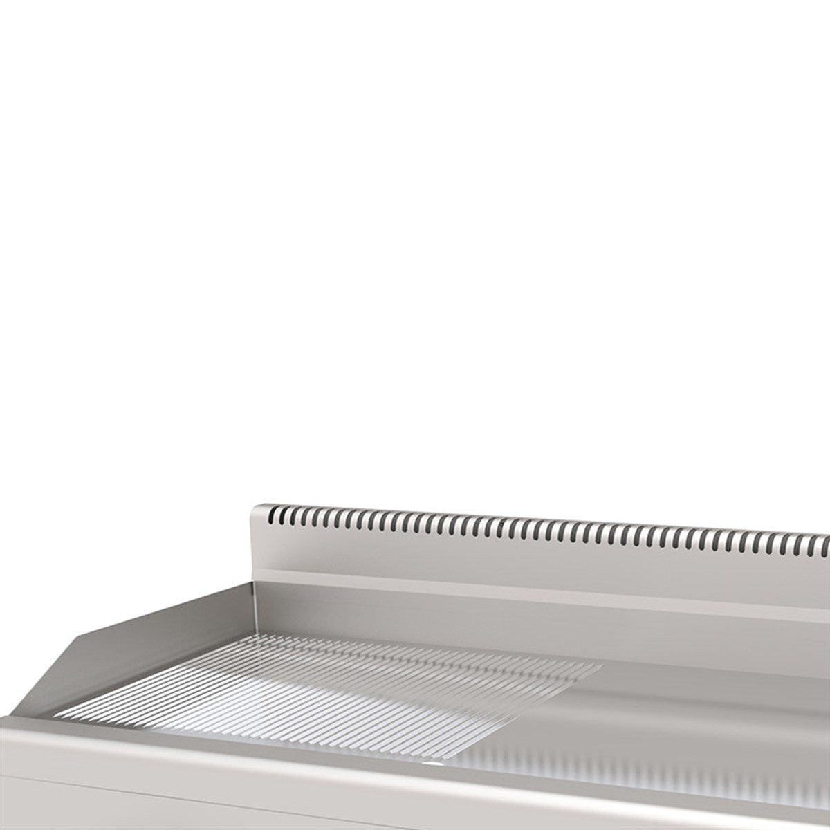 Atalay E AEI 1060 ND CR Setüstü Elektrikli Izgara, Yarı Nervürlü Yarı Düz, Krom Yüzeyli, 100x60x30 Cm