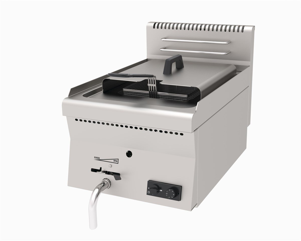 Atalay E AGF-460 Gazlı Fritöz 11 Litre Ce Belgeli 40x60x30 