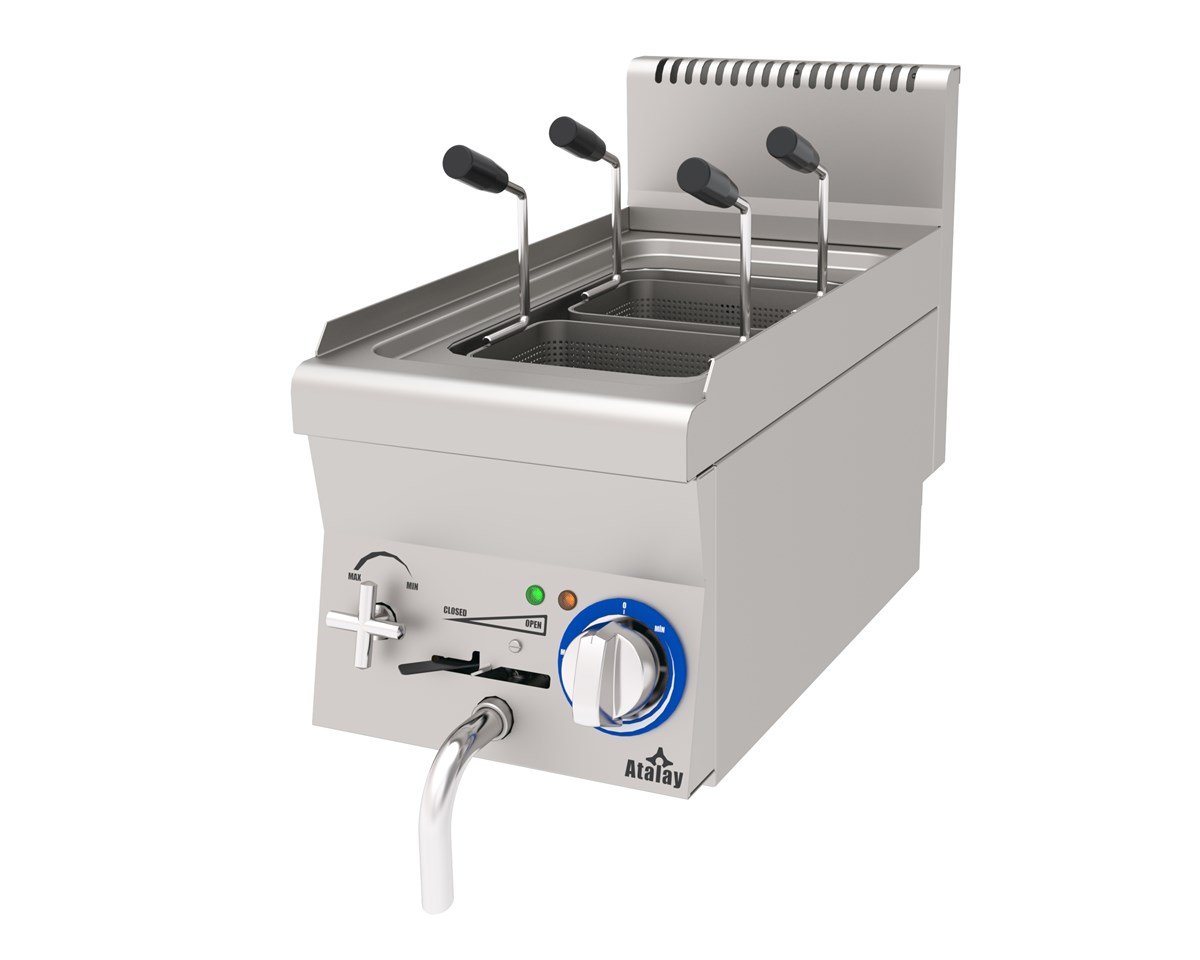 Atalay E AMP-360 Makarna Haşlama Makinesi Elektrikli 2 Sepetli 30x60x30