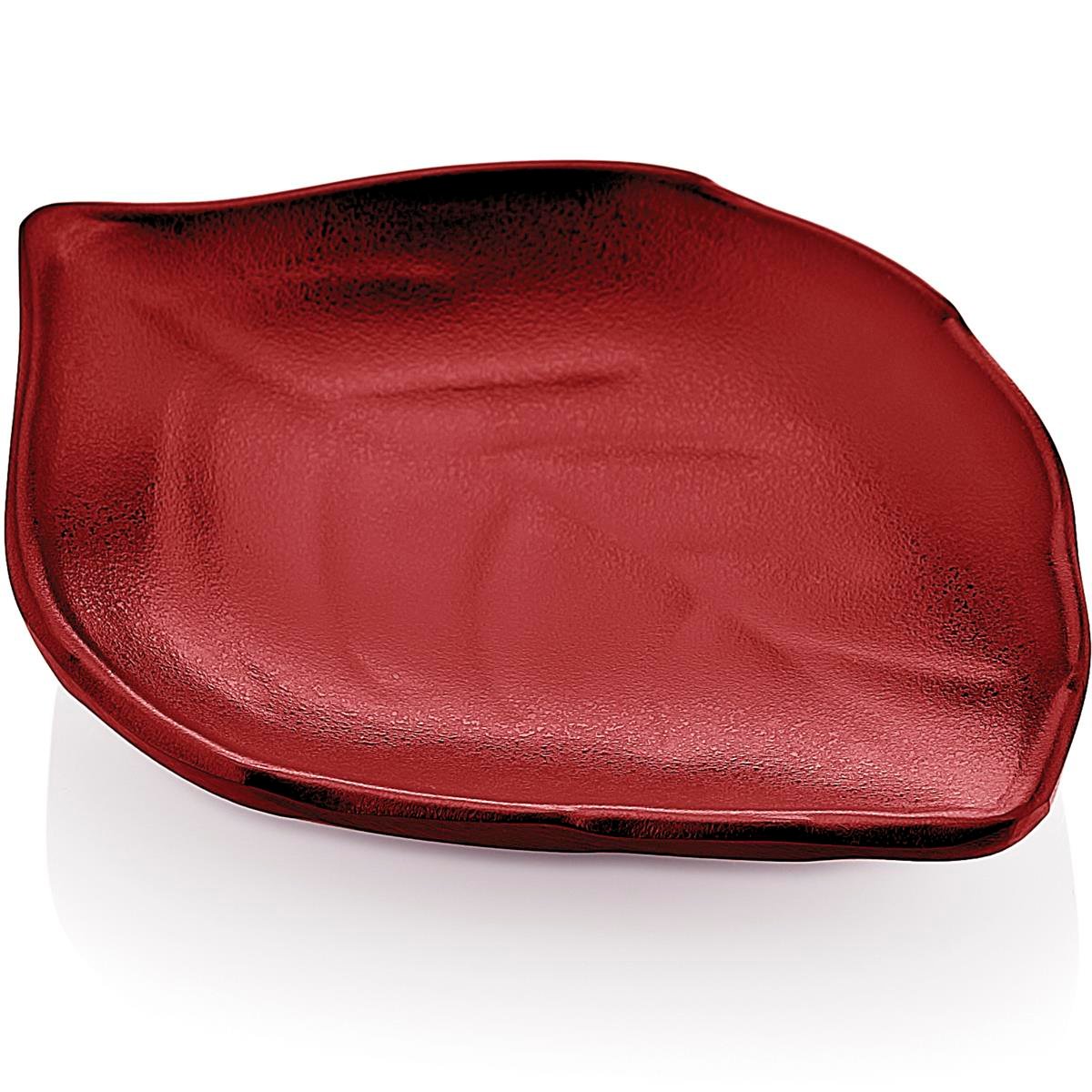 Biradlı Brd-14027 Açık Büfe Sunum Yaprak Minimal 11,4X8,6X2 Cm KırmızıBiradlıBR.BRD-14027-K