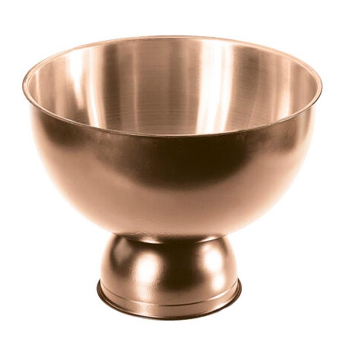 Biradlı Brd-3077-Bakır Çelik Punch Kase 32x26 CmBiradlıBR.BRD-3077-BAKIR