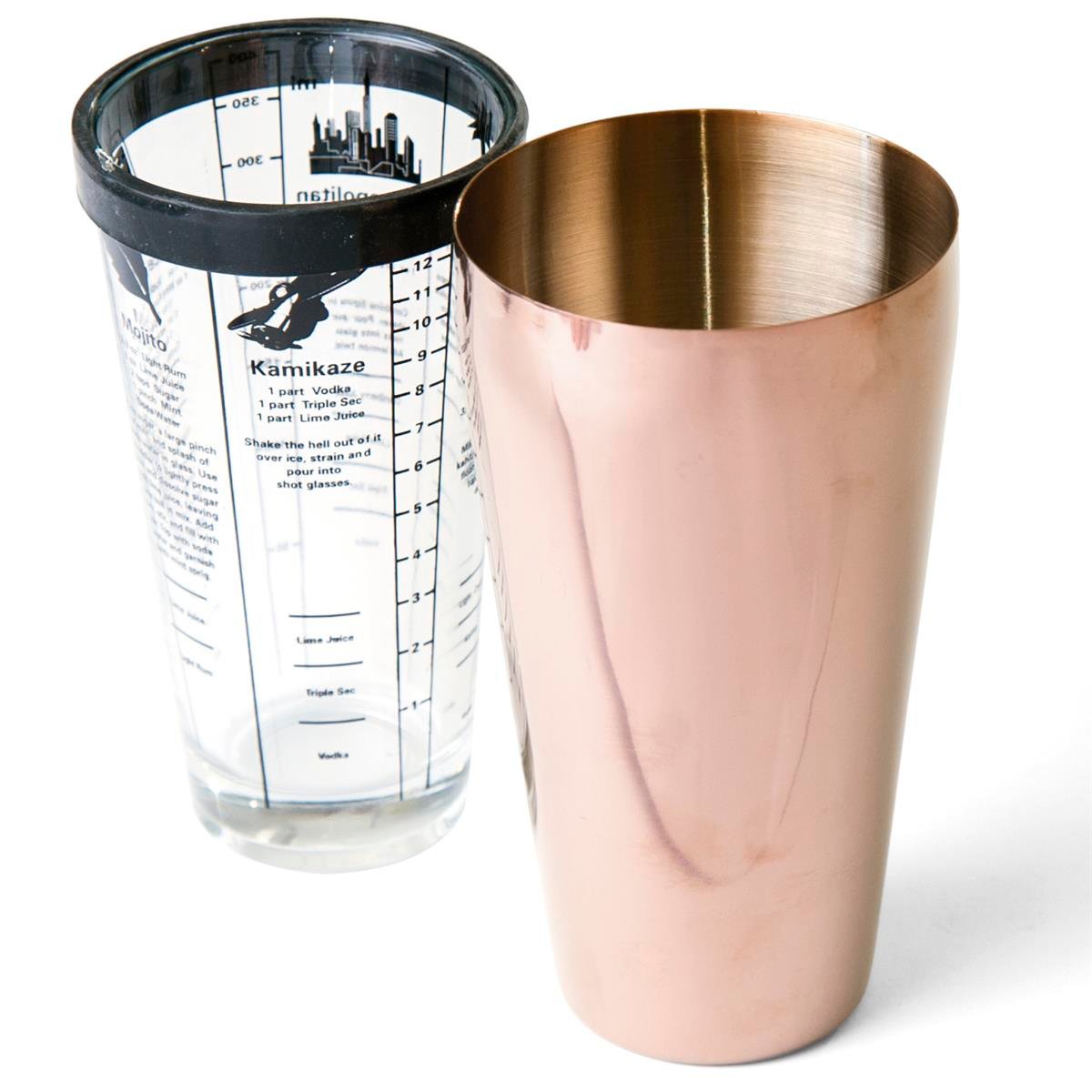 Biradlı Brd-3198-Bakır Boston Shaker-Bakır 700 Cl BiradlıBR.BRD-3198-BAKIR