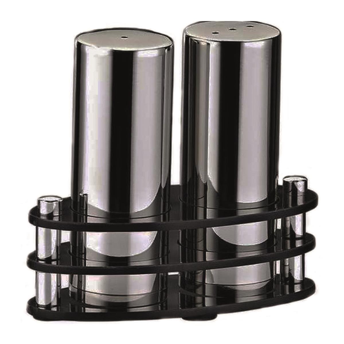 Biradlı Grv-08 2 Li Elips Pleksi StandlıTuzluk Takımı Mat-ParlakBiradlıBR.GRV-08