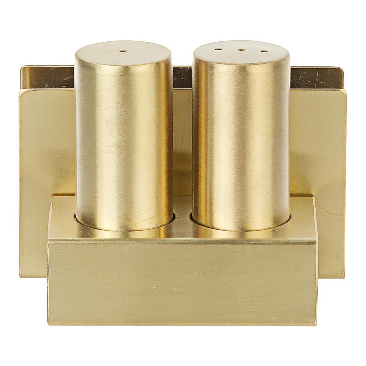 Biradlı Grv-104-Altın İkili Yuvarlak Kalın Tuzluk AltınBiradlıBR.GRV-104-ALTIN