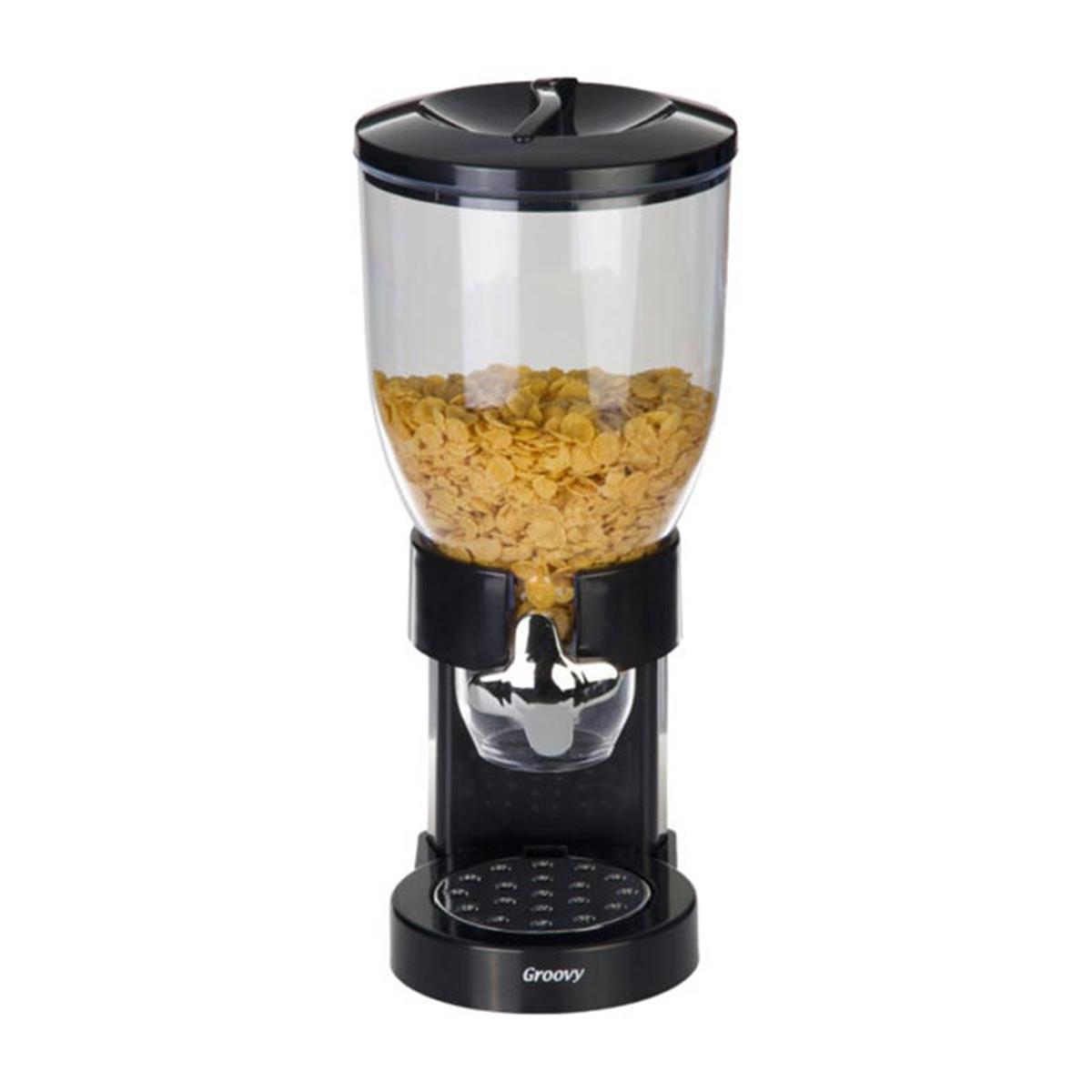 Biradlı Grv-10413 Tekli Corn Flakes Dispenser 3,5 Beyaz-SiyahBiradlıBR.GRV-10413