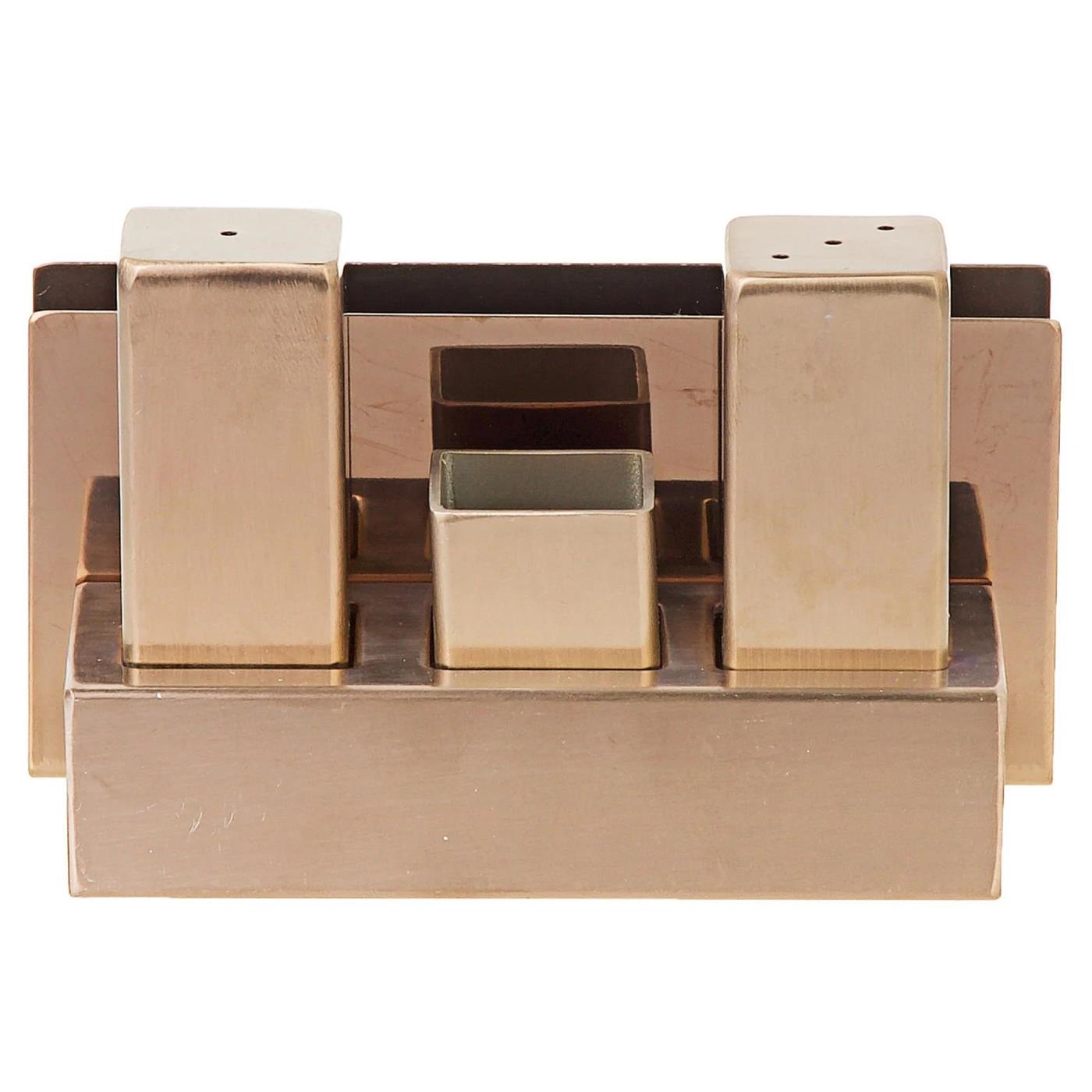 Biradlı Grv-105-P-Bakır Çelik Tuzluk Takımı BakırBiradlıBR.GRV-105-P-BAKIR