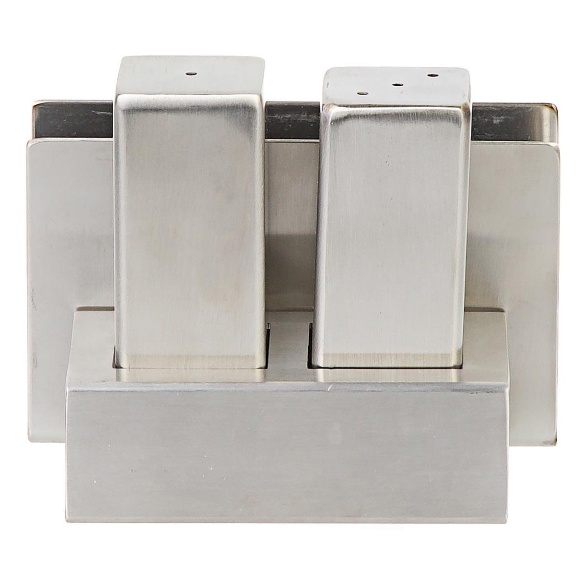 Biradlı Grv-106-P Peçetelikli Çelik Tuzluk TakımıBiradlıBR.GRV-106-P