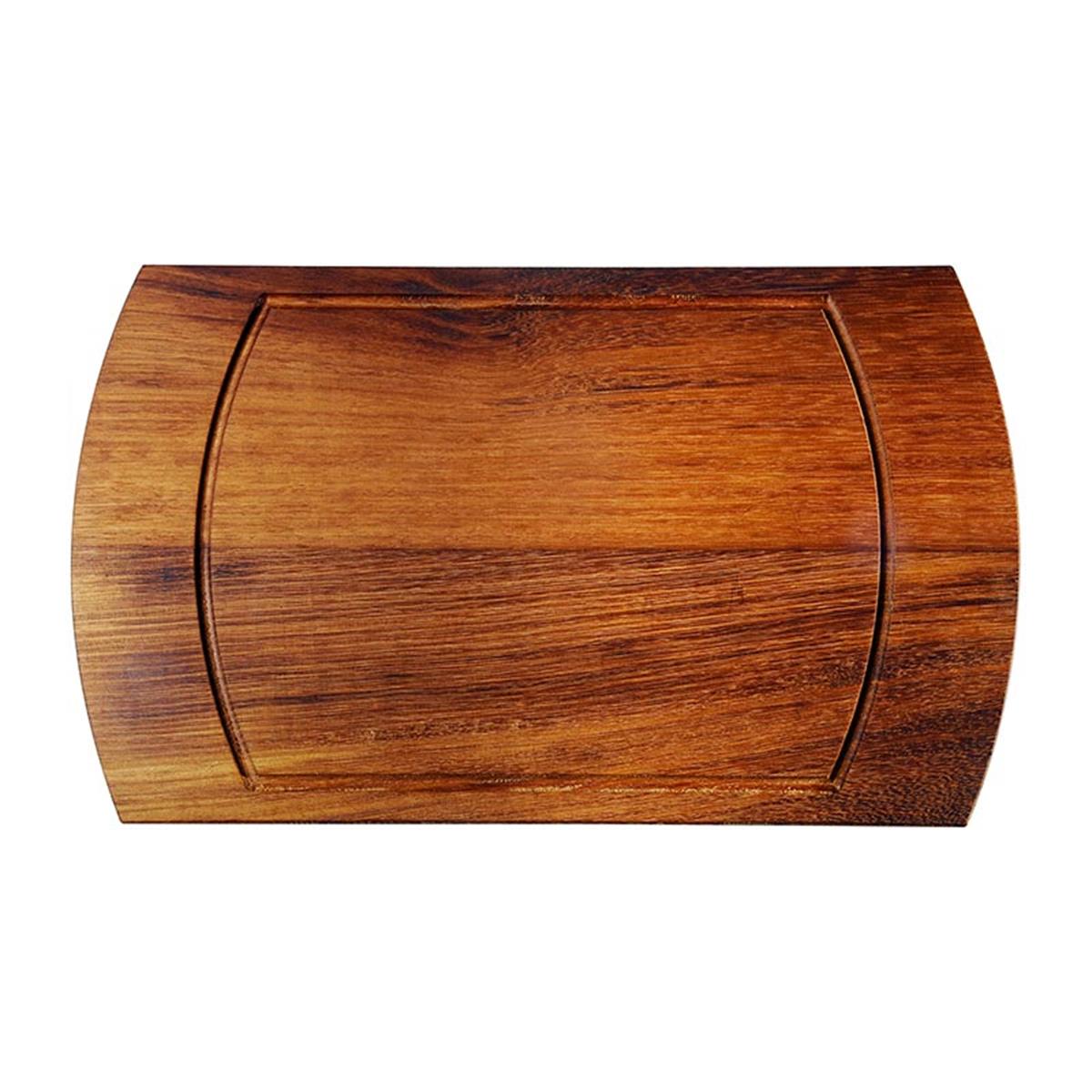 Biradlı Grv-1792 İroko Steak Sunum Tahta 46X27 cmBiradlıBR.GRV-1792