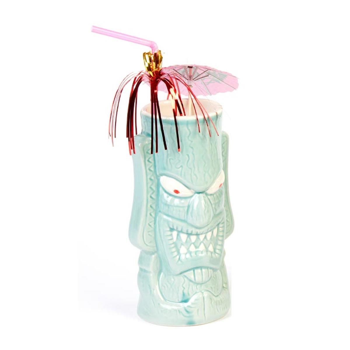 Biradlı Grv-20219 Ceramıc Tiki Mug 6,5x17 cm 360 CcBiradlıBR.GRV-20219