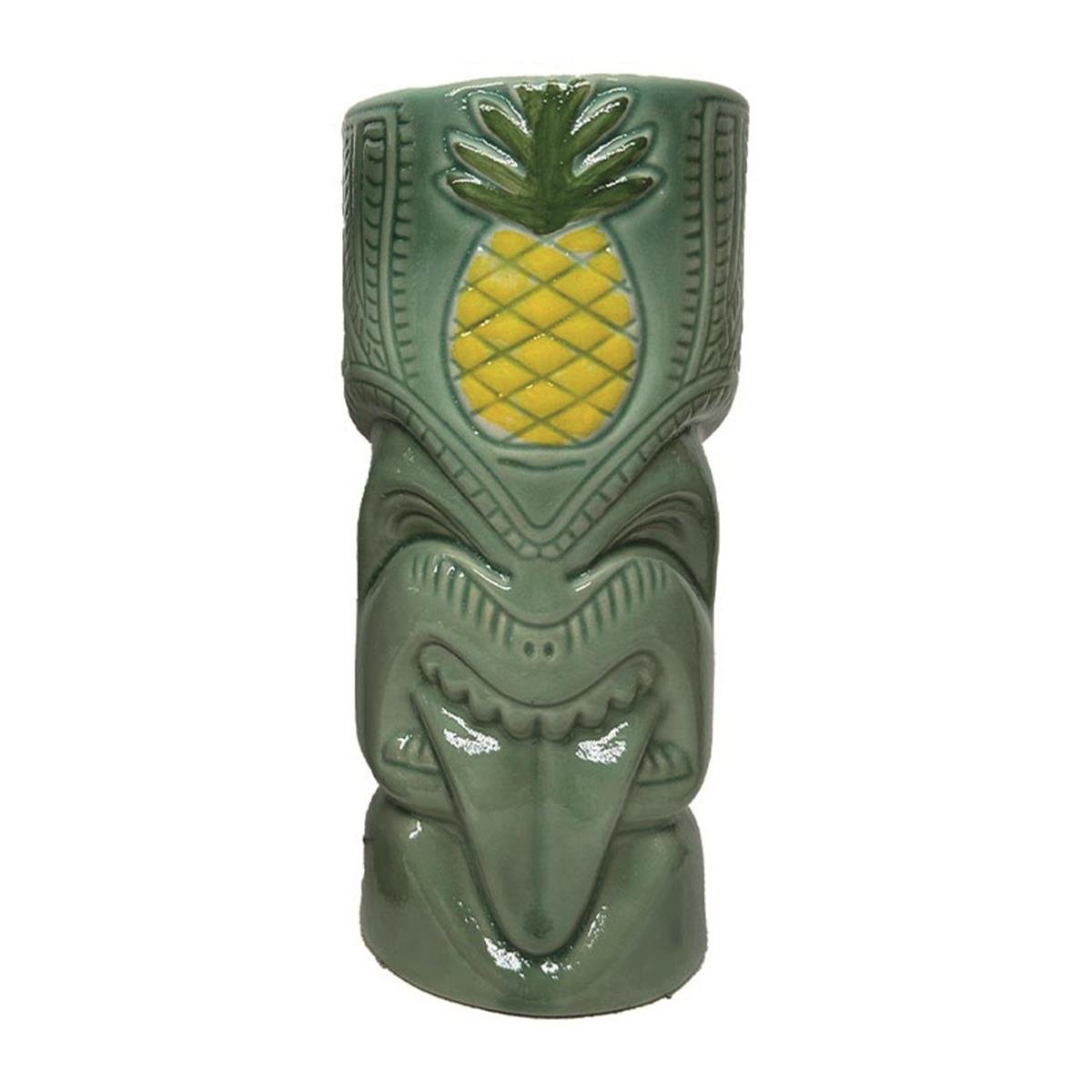 Biradlı Grv-20231 Seramik Tiki Mug 8x18 Cm 550 Cc YeşilBiradlıBR.GRV-20231-Y