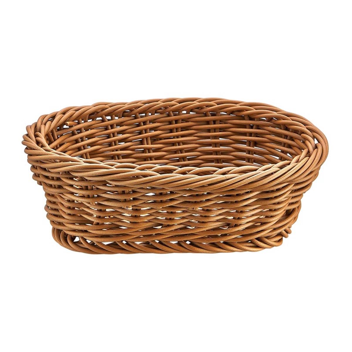 Biradlı Grv-2547-A Plastik Mini Oval Sepet 18X12X6 BiradlıBR.GRV-2547-A
