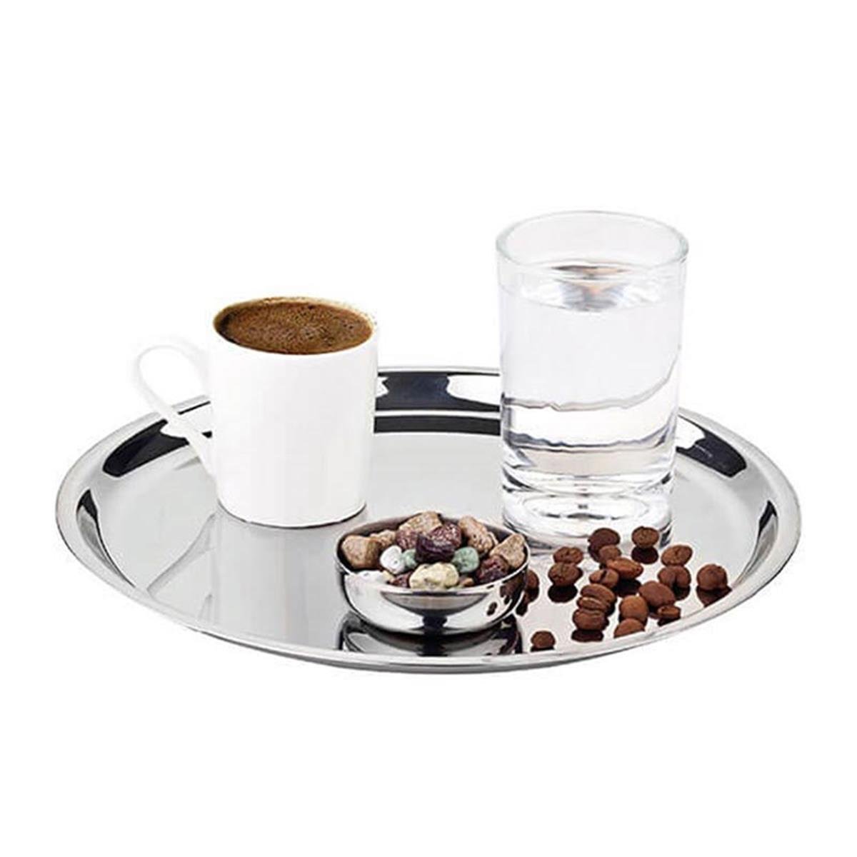 Biradlı Grv-308 Türk Kahve Seti Çelik 21 Cm BiradlıBR.GRV-308