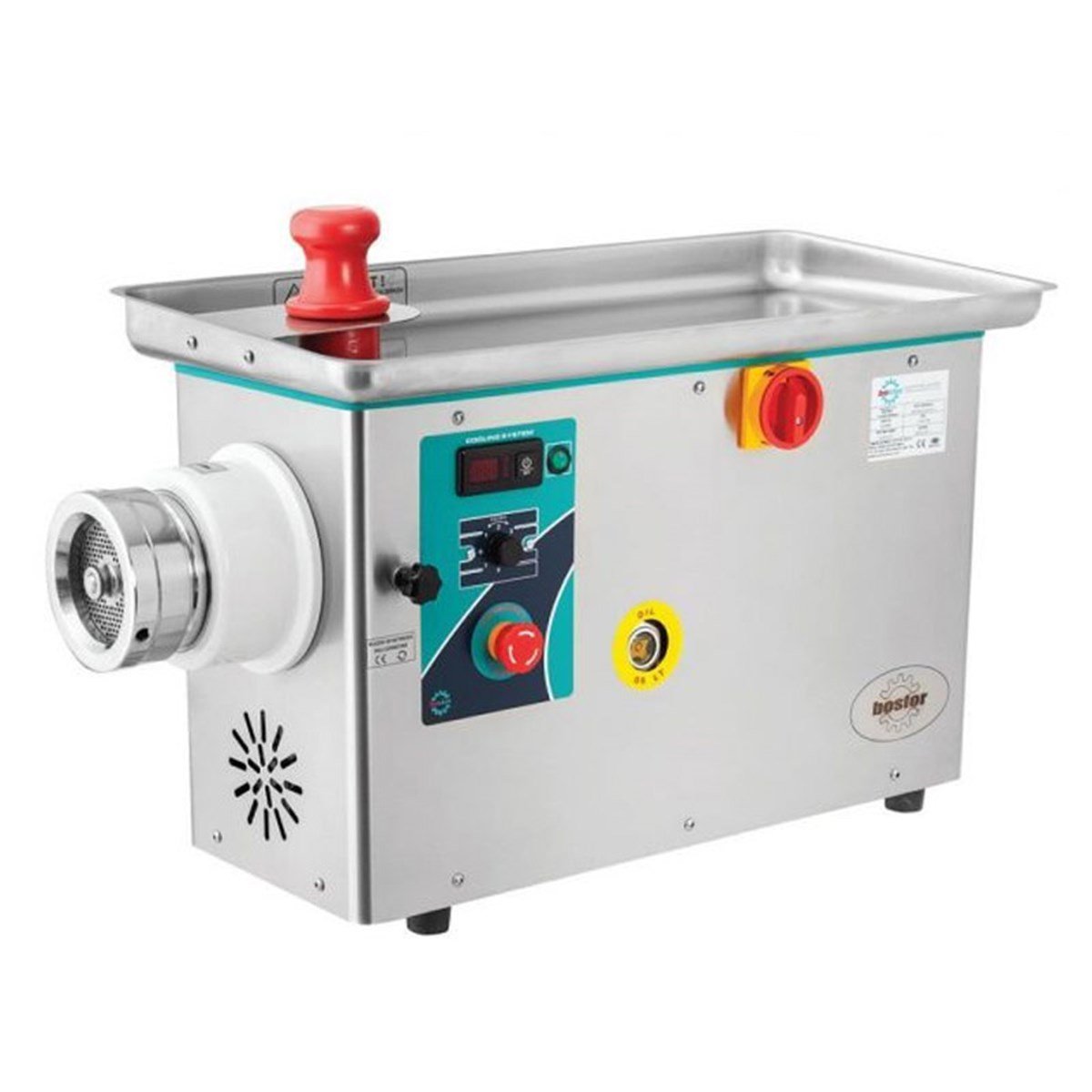Bosfor UKMS-32 PT-1 32 No Soğutuculu Paslanmaz Et Kıyma Makinası 380 Volt