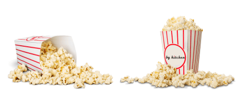 By Kitchen Kırmızı Arabalı Popcorn MakinesiBy kitchenBY.DPM-KA