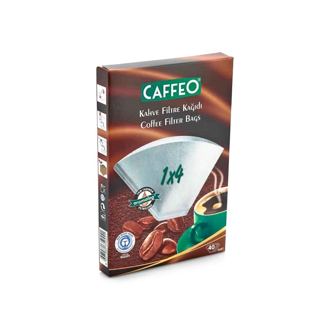 Caffeo 1x4/40 Beyaz Kahve Filtre KağıdıHorekabarHRK.COFFE14/40
