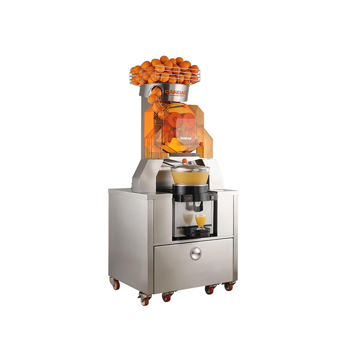 Cancan 0208 38 Soğutmalı Otomatik Portakal Sıkma Makinesi (Arabalı)