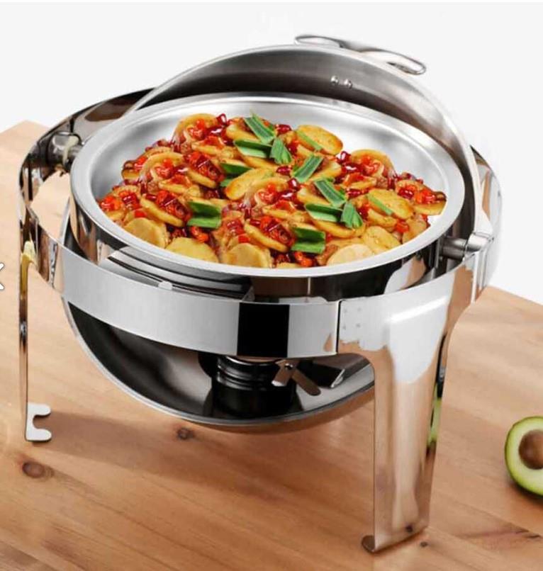 Chafıng Dısh Roll Top Yuvarlak 6 L (Cdc-6)ChafingEPX.5103007000