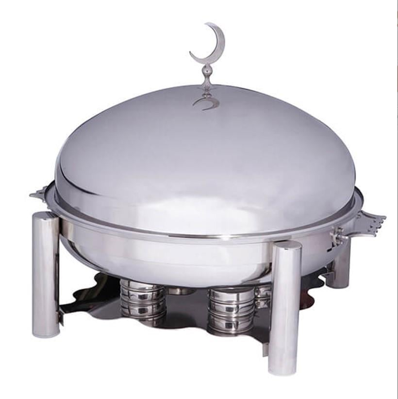 CHAFING DISH YUVARLAK 60 CM KAPAK ORTADOGU MODELÖztiryakiler 045M.2429G.21